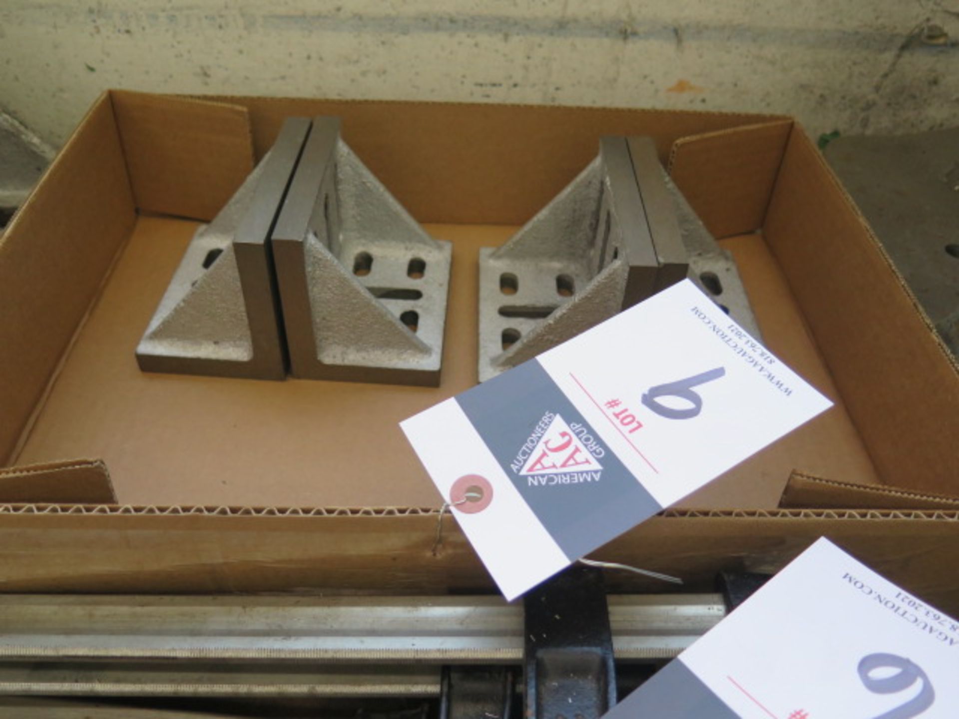 3” x 4 ½” x 3 1/2" Angle Plates (4) (SOLD AS-IS - NO WARRANTY)