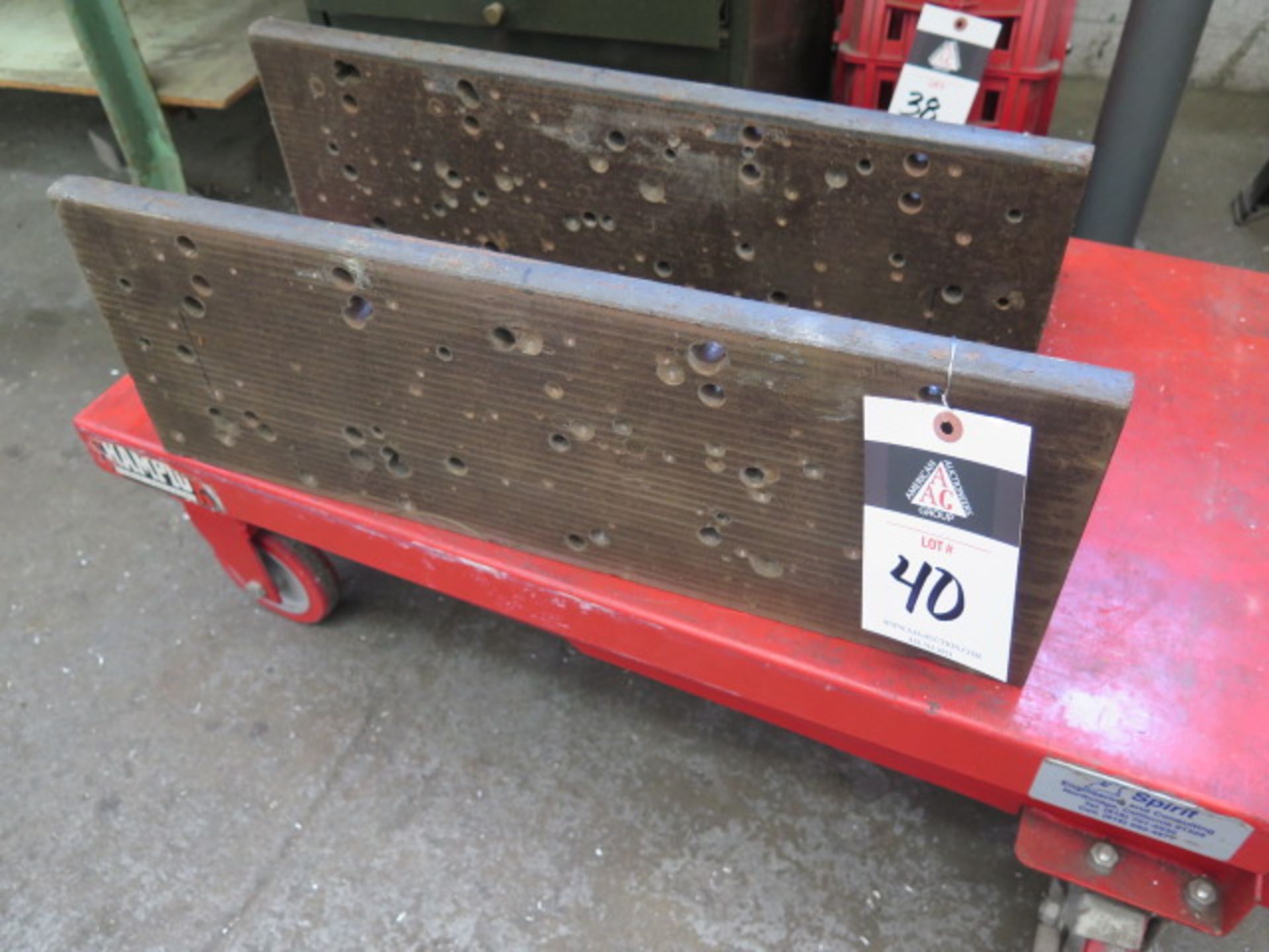 Large Angle Plates (SOLD AS-IS - NO WARRANTY)