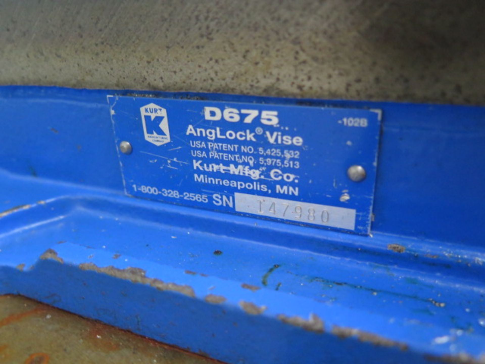 Kurt D675 6” Angle-Lock Vise (SOLD AS-IS - NO WARRANTY) - Image 3 of 3