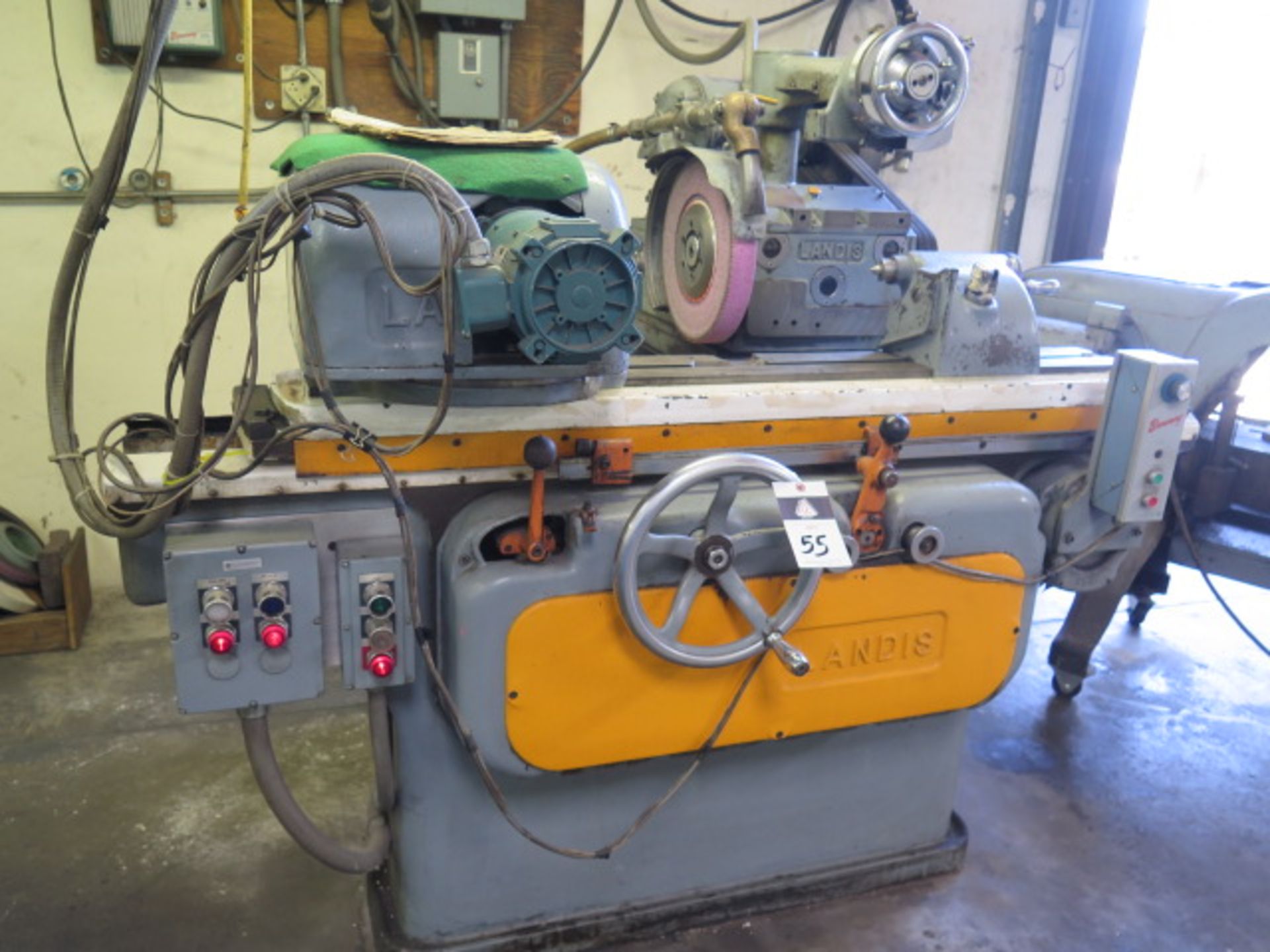 Landis No. 7 Universal OD / ID Grinder s/n 24268 w/ Motorized Work Head, Tailstock, ID Grinding - Image 3 of 14