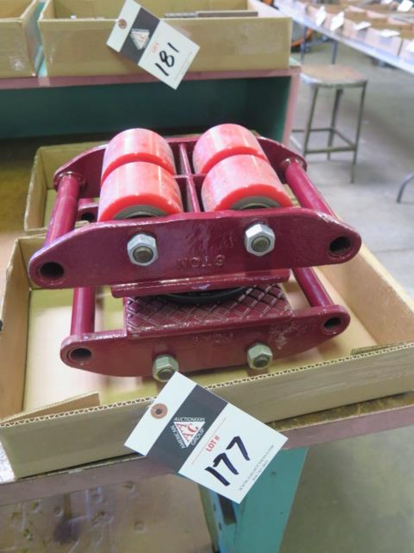 6-Ton Machinery Dolleys (3) (SOLD AS-IS - NO WARRANTY)