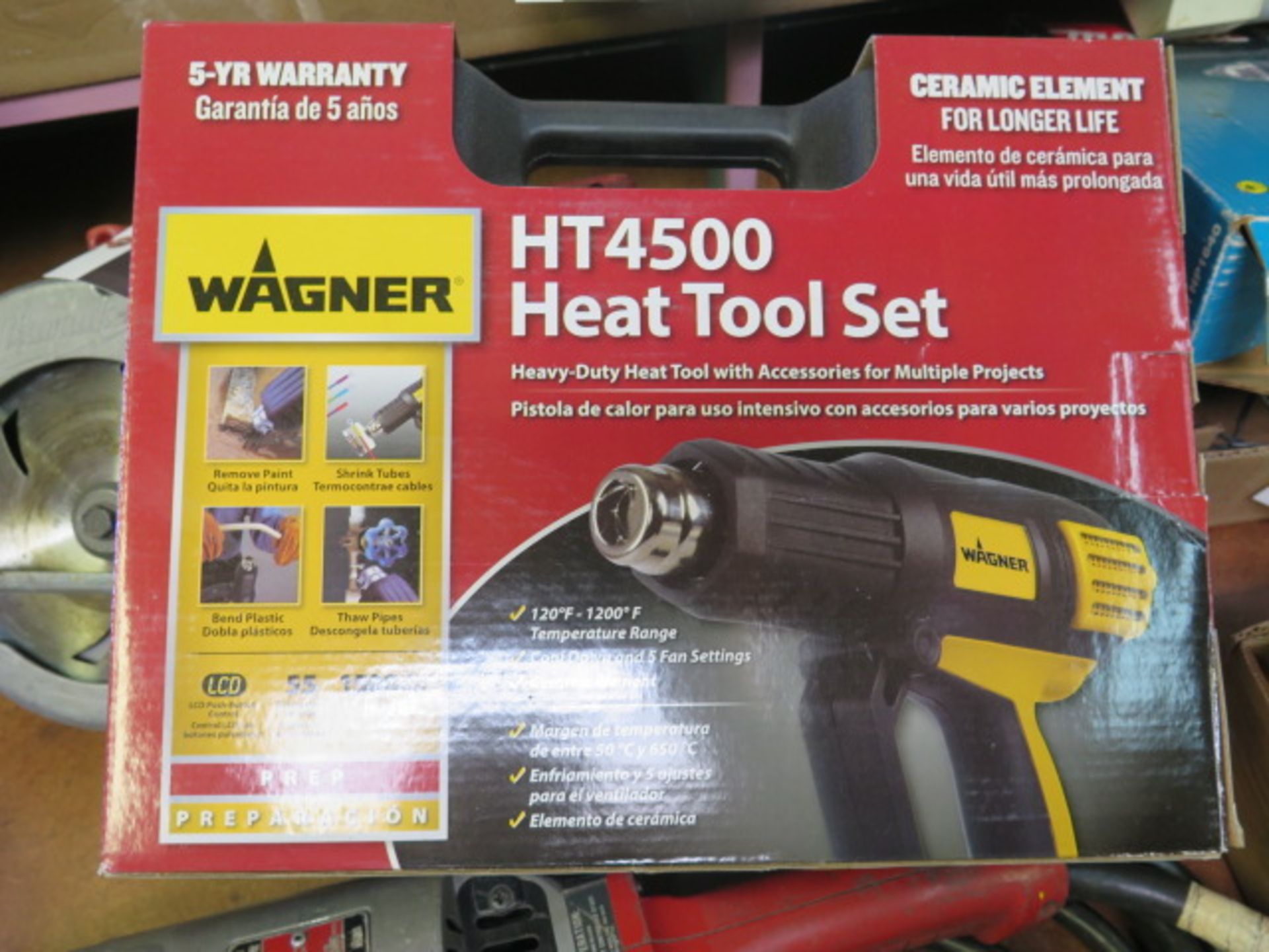 Wagner Heat Tool Set and Ryobi Orbital Sander (SOLD AS-IS - NO WARRANTY) - Image 2 of 3