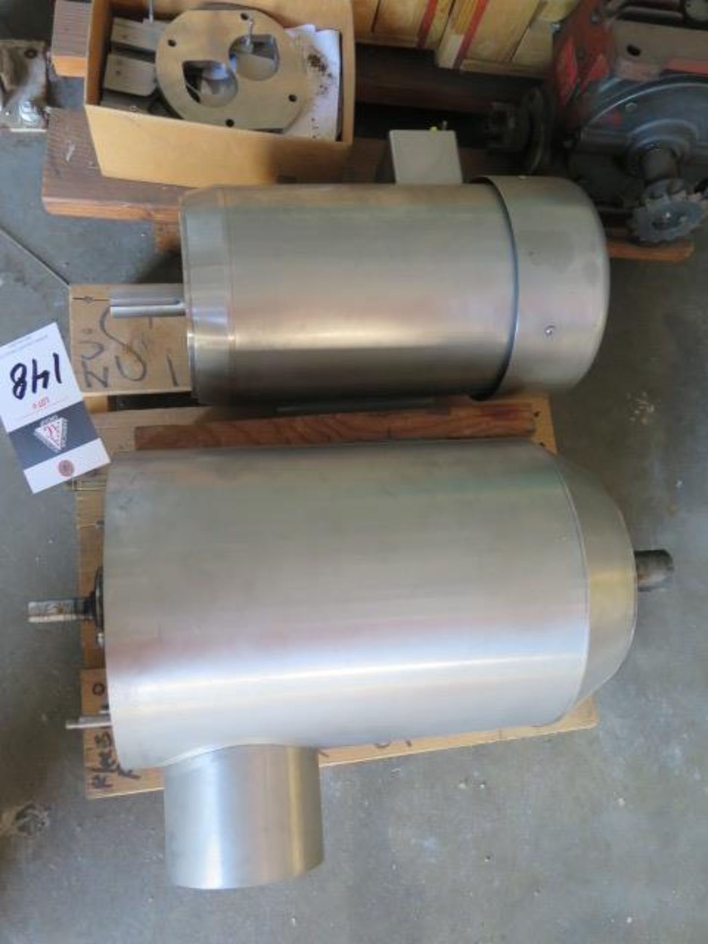 Stainless Steel Motors and Gear Boxes (SOLD AS-IS - NO WARRANTY) - Image 2 of 6