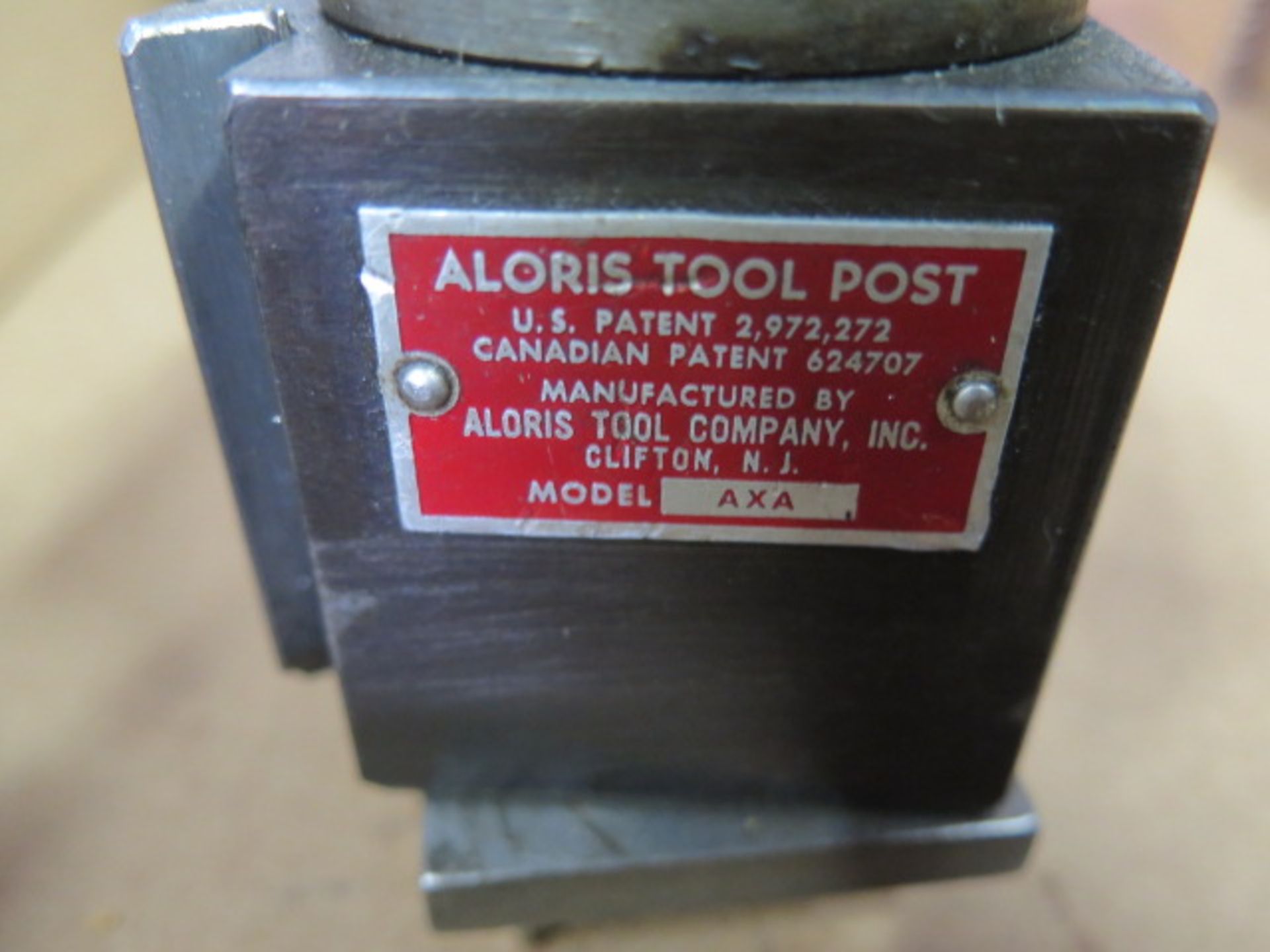 Aloris Tool Post and Tool Holders (SOLD AS-IS - NO WARRANTY) - Image 4 of 4