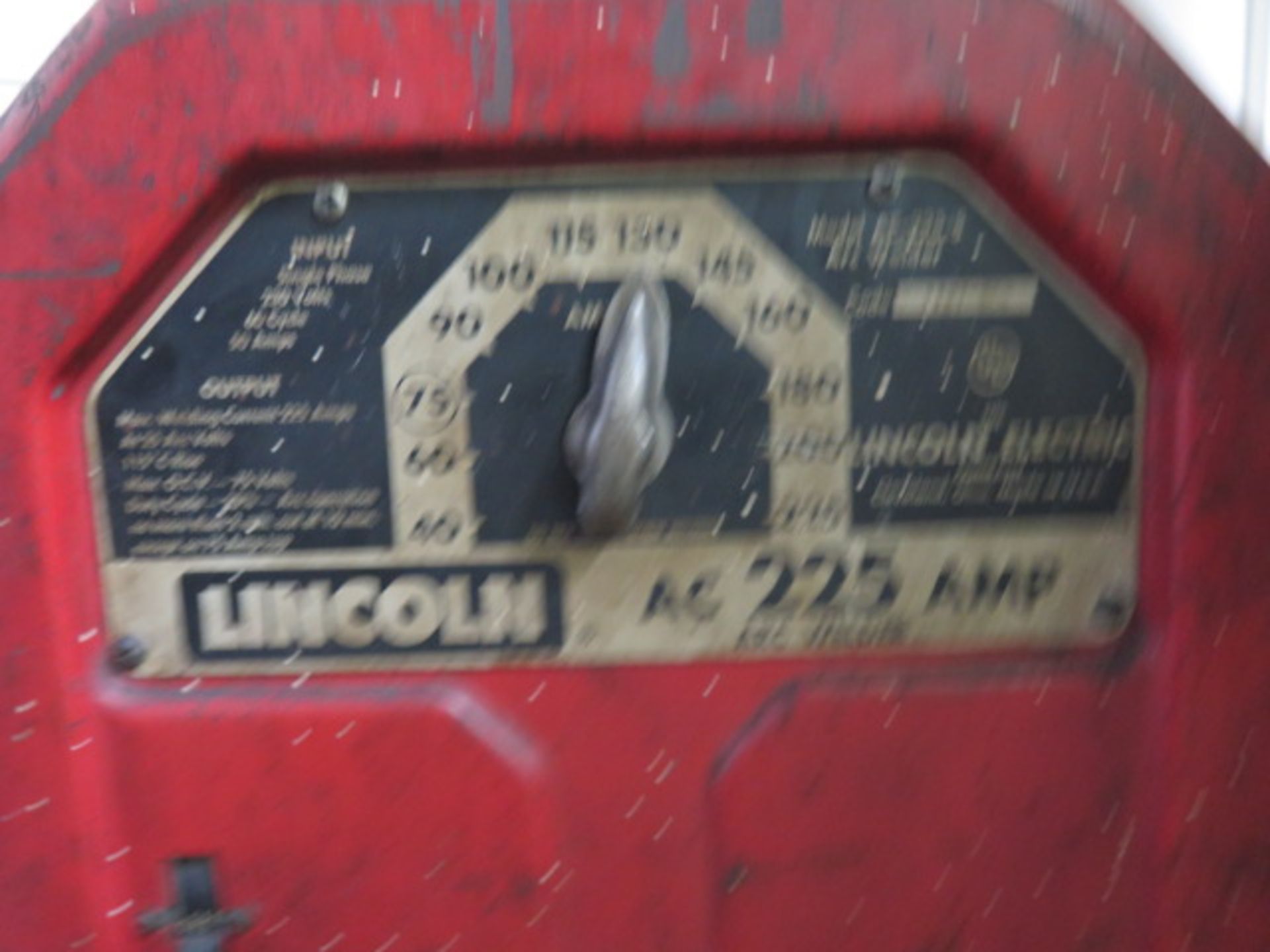 Lincoln AC-225 Stick Welder (SOLD AS-IS - NO WARRANTY) - Image 4 of 4