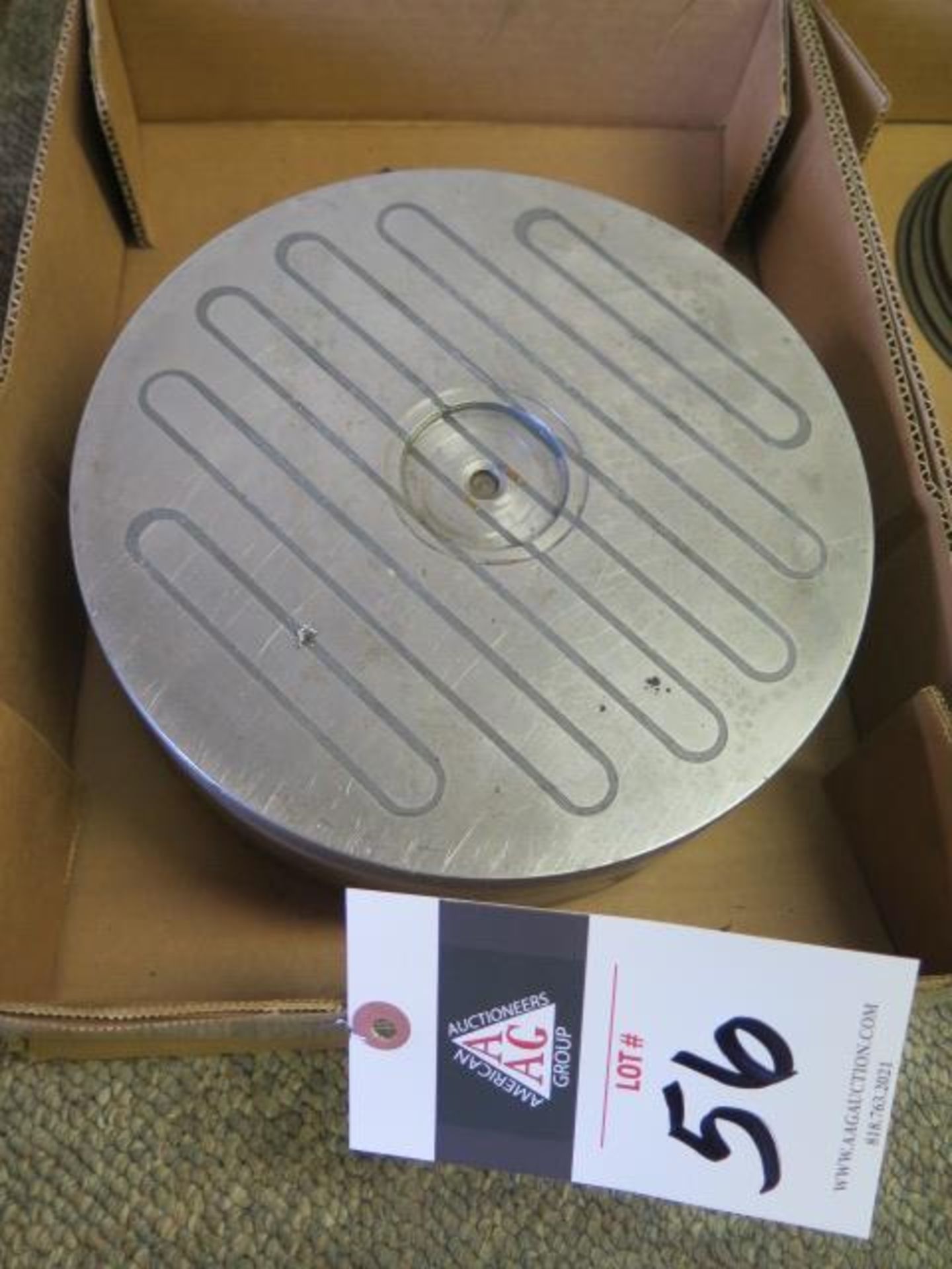 10" Magnetic Chuck w/ Mounting Plate (SOLD AS-IS - NO WARRANTY)