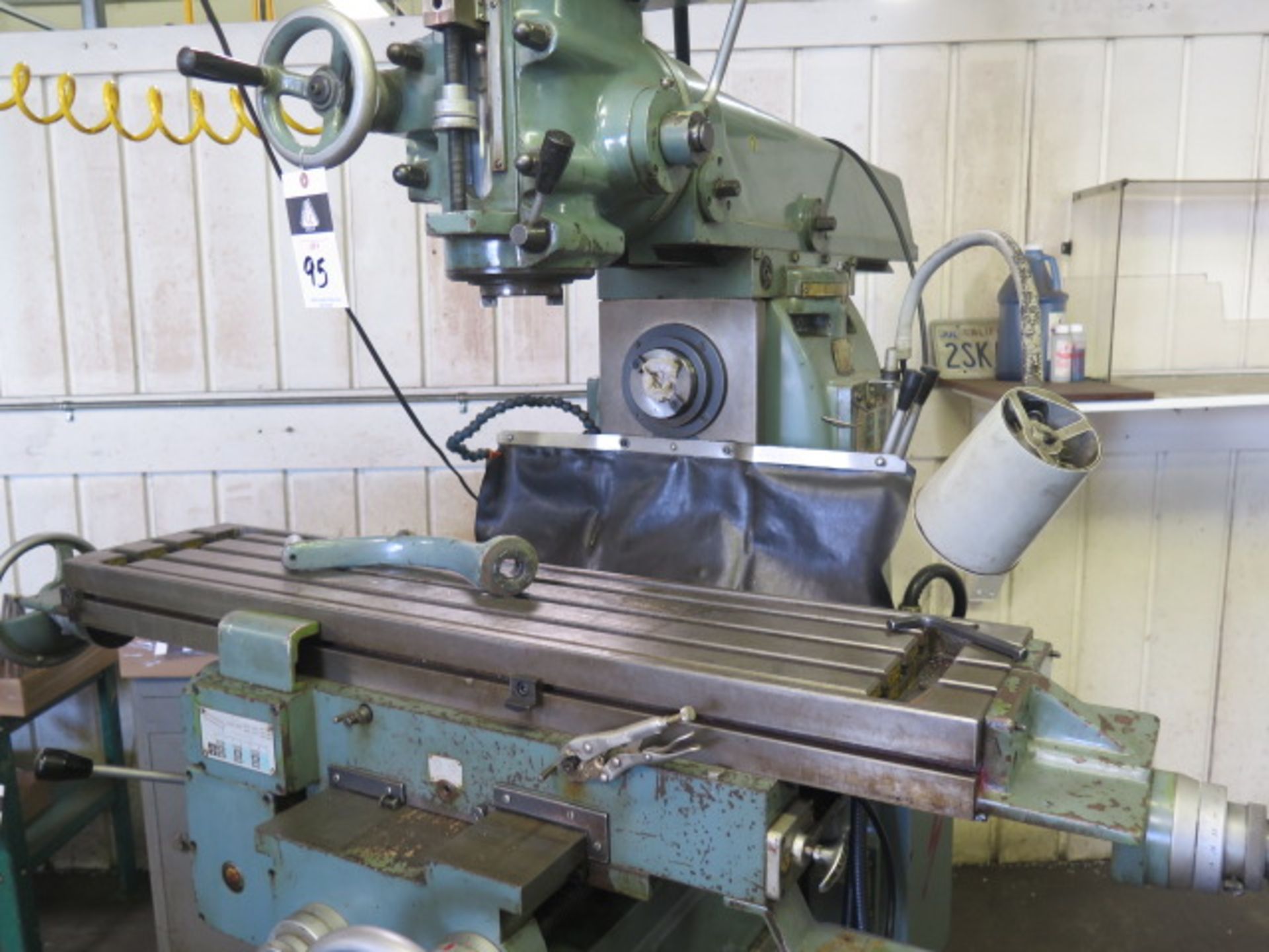 Ramco SM-G2 Universal Mill s/n 1215 w/ 40-Taper Vertical Spindle @ 220-3330 RPM, 40-Taper Horizontal - Image 4 of 13