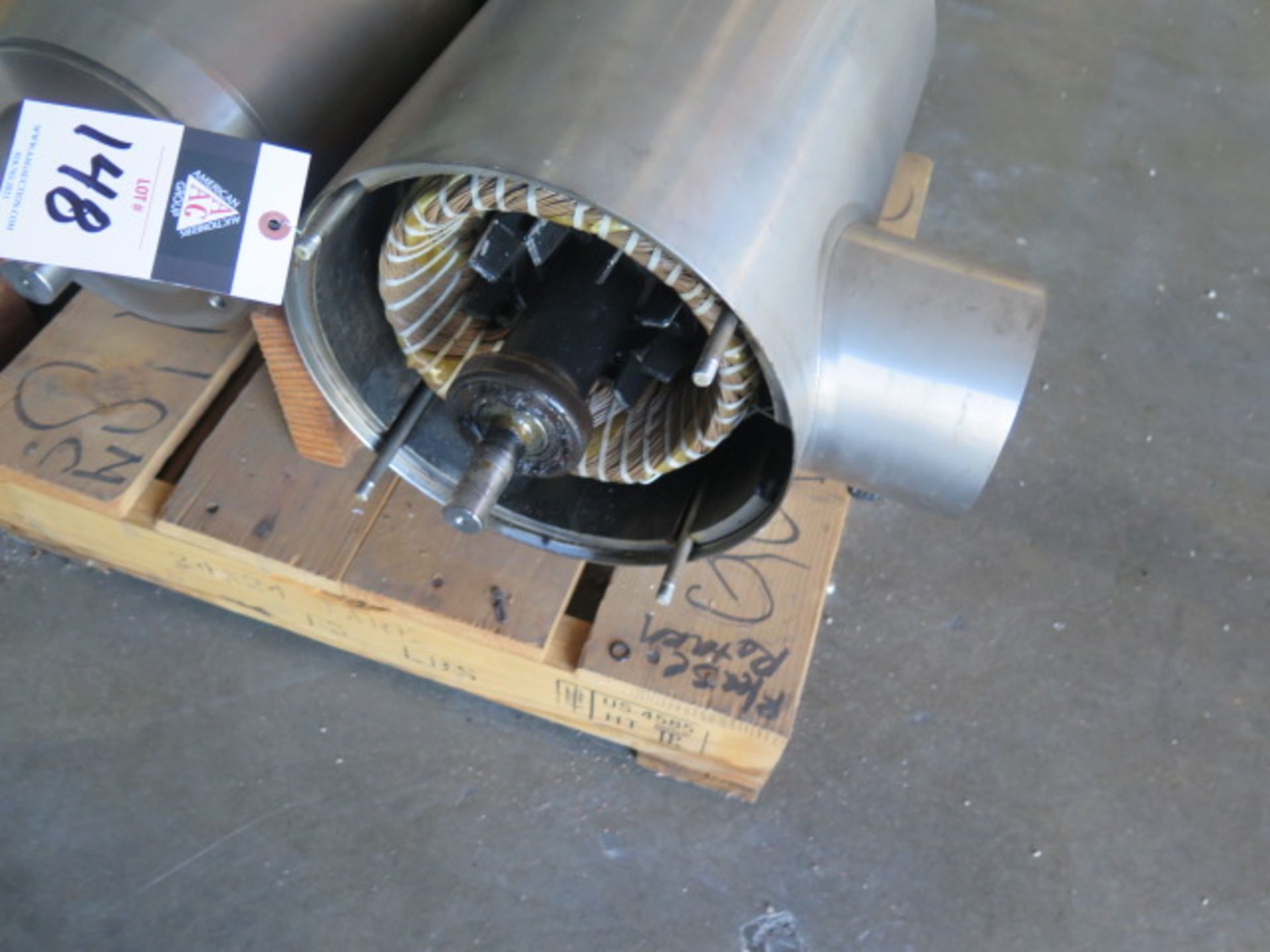 Stainless Steel Motors and Gear Boxes (SOLD AS-IS - NO WARRANTY) - Image 4 of 6
