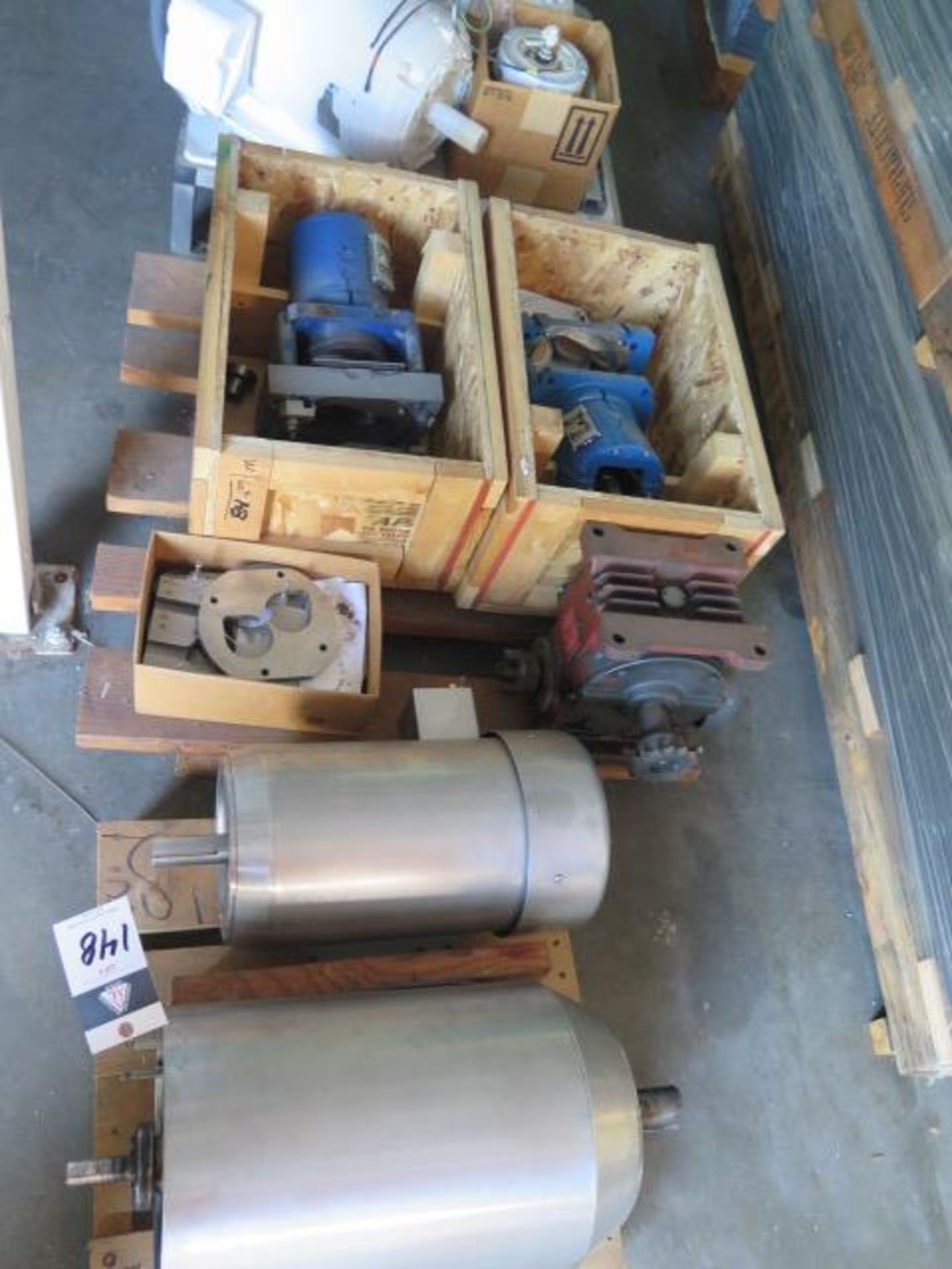 Stainless Steel Motors and Gear Boxes (SOLD AS-IS - NO WARRANTY)
