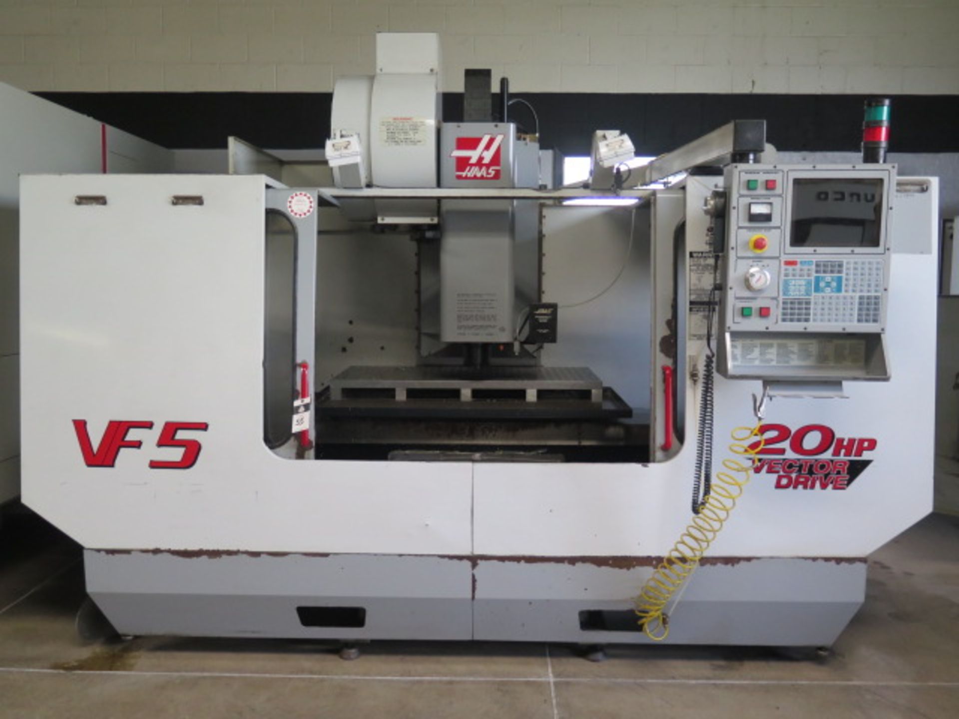 2000 Haas VF-5 4-Axis CNC Vertical Machining Center s/n 21677 w/ Haas Controls, SOLD AS IS - Image 2 of 20