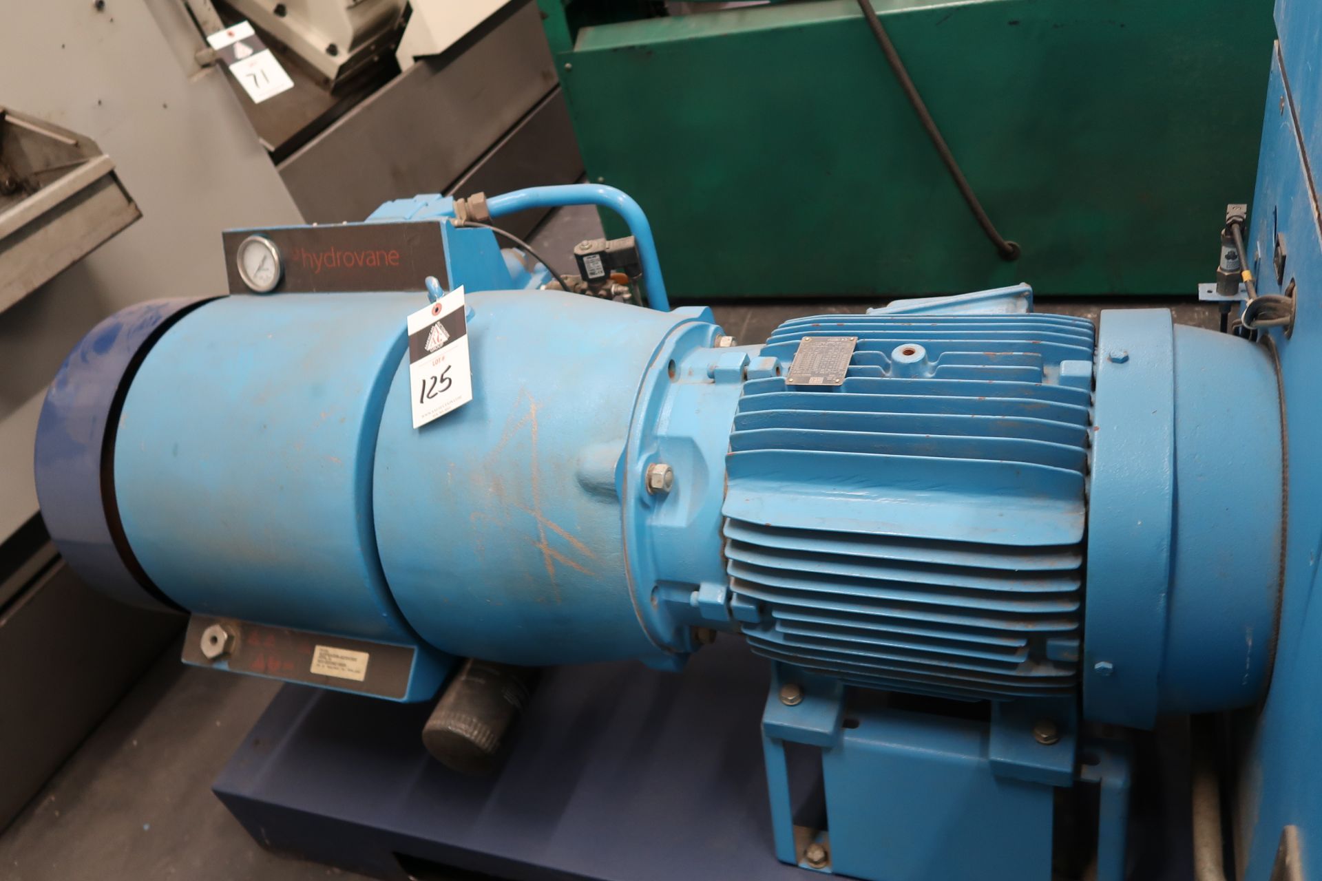 Hydrovane HV22RS Rotary Vane Air Compressor s/n 822-003382 (SOLD AS-IS - NO WARRANTY) - Image 3 of 4