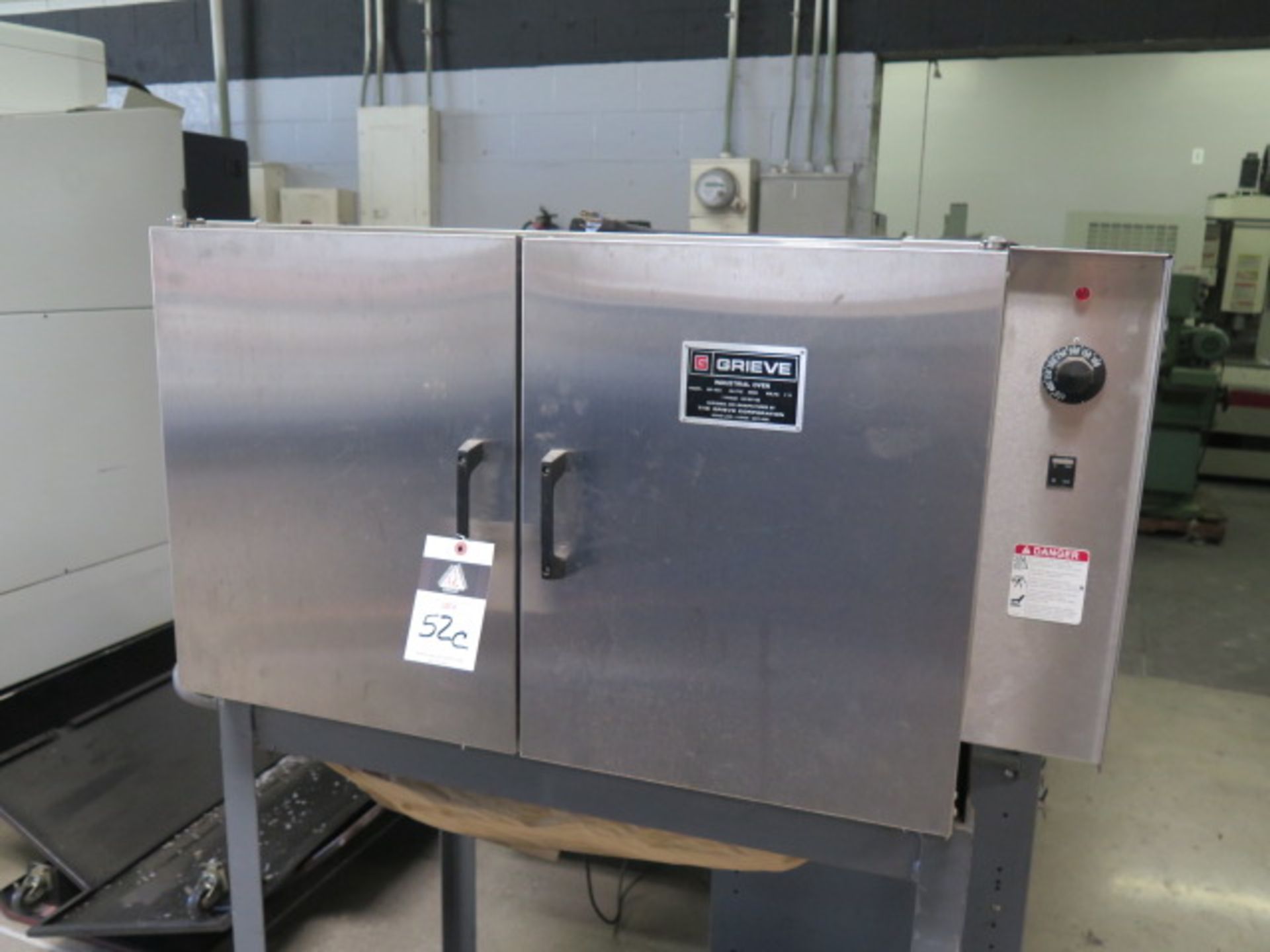 Grieve NB-350 2000 Watt Electric Industrial Oven s/n 450652 (SOLD AS-IS - NO WARRANTY)