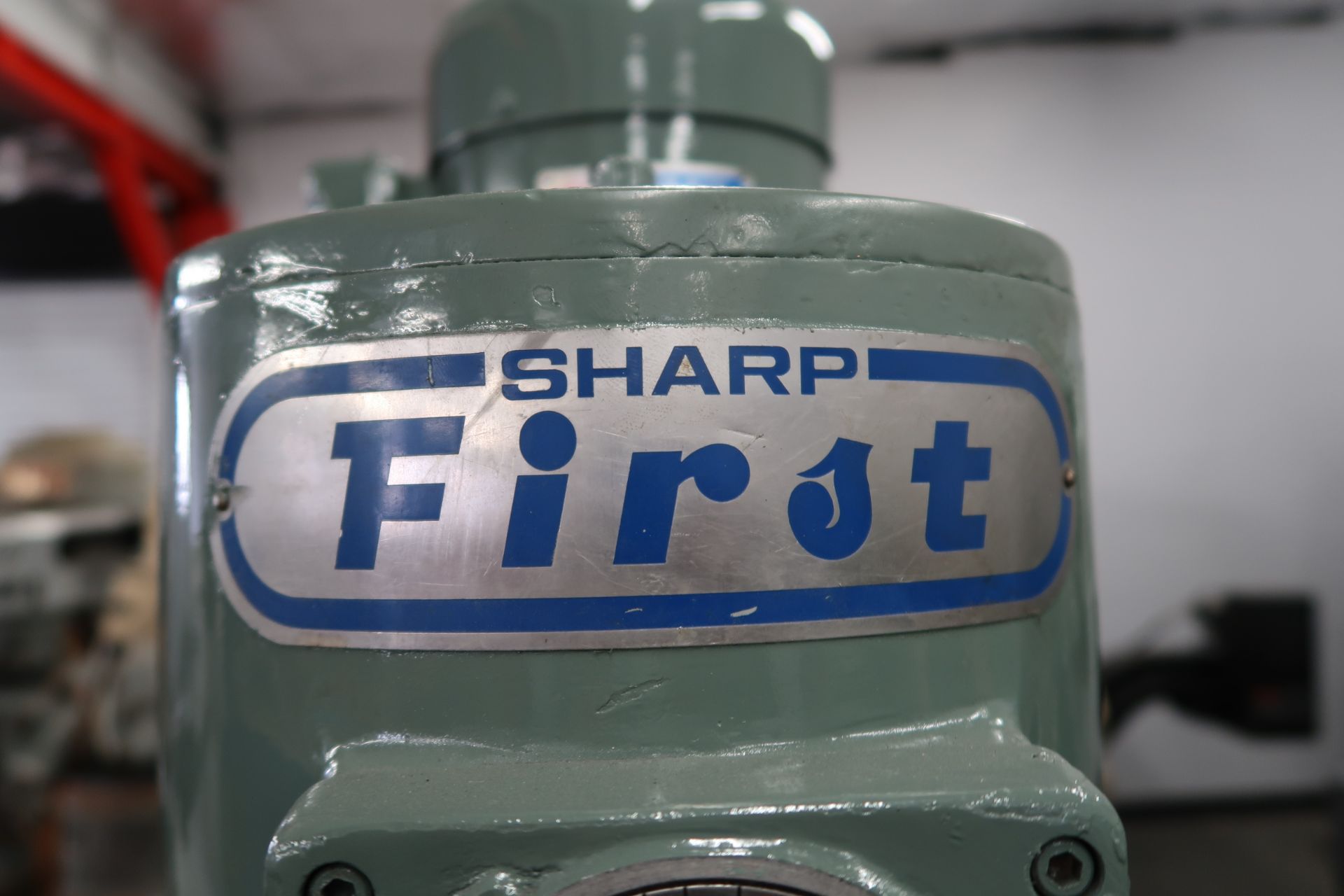 Sharp First Vertical Mill s/n 7191865 w/ DRO II-2ML Prog DRO, 3Hp Motor, 60-4500 rpm, SOLD AS IS - Image 7 of 7