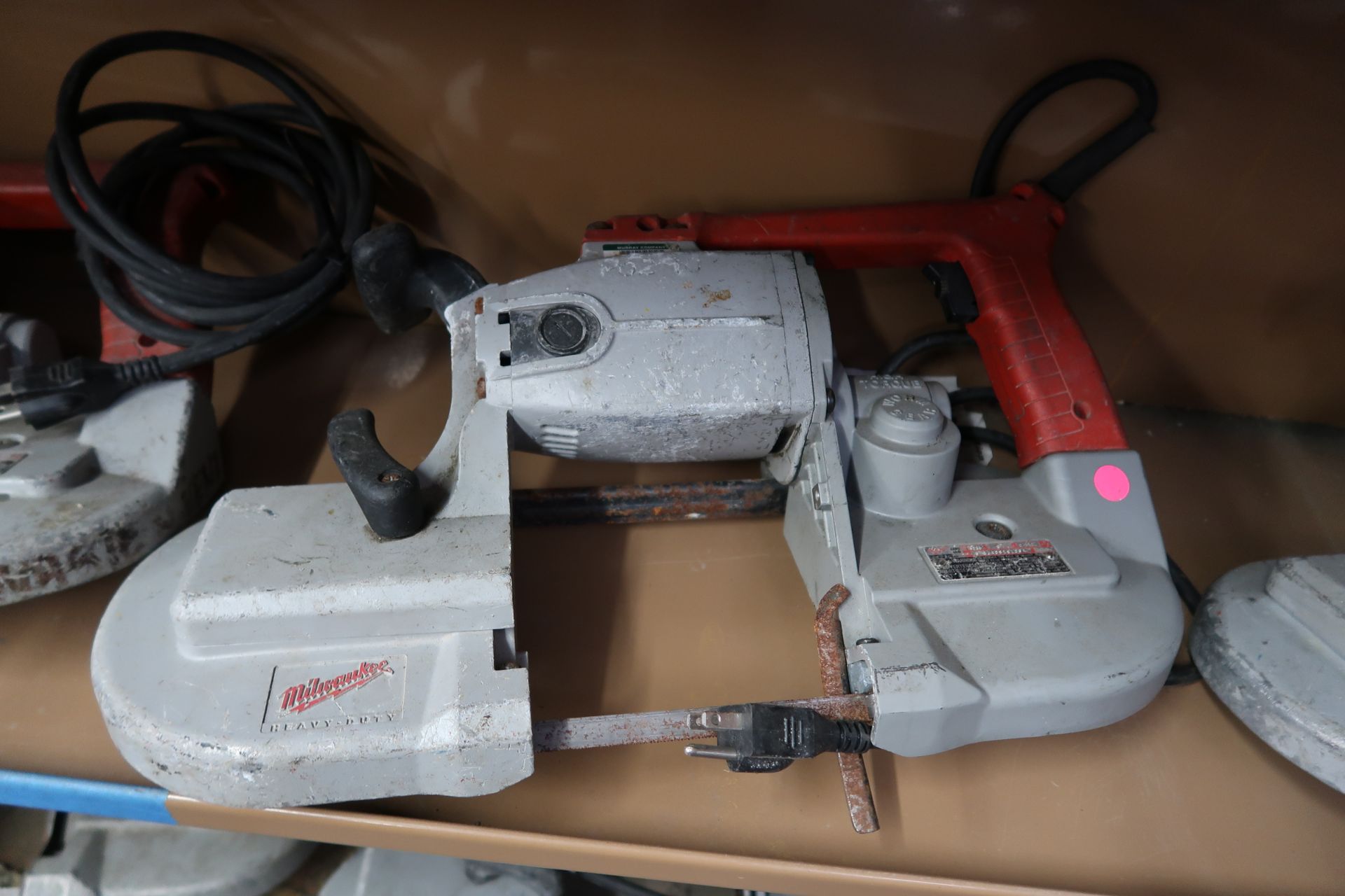 Milwaukee Deep Cut Portable Band Saws (3) (110V Plug) (SOLD AS-IS - NO WARRANTY) - Image 3 of 6