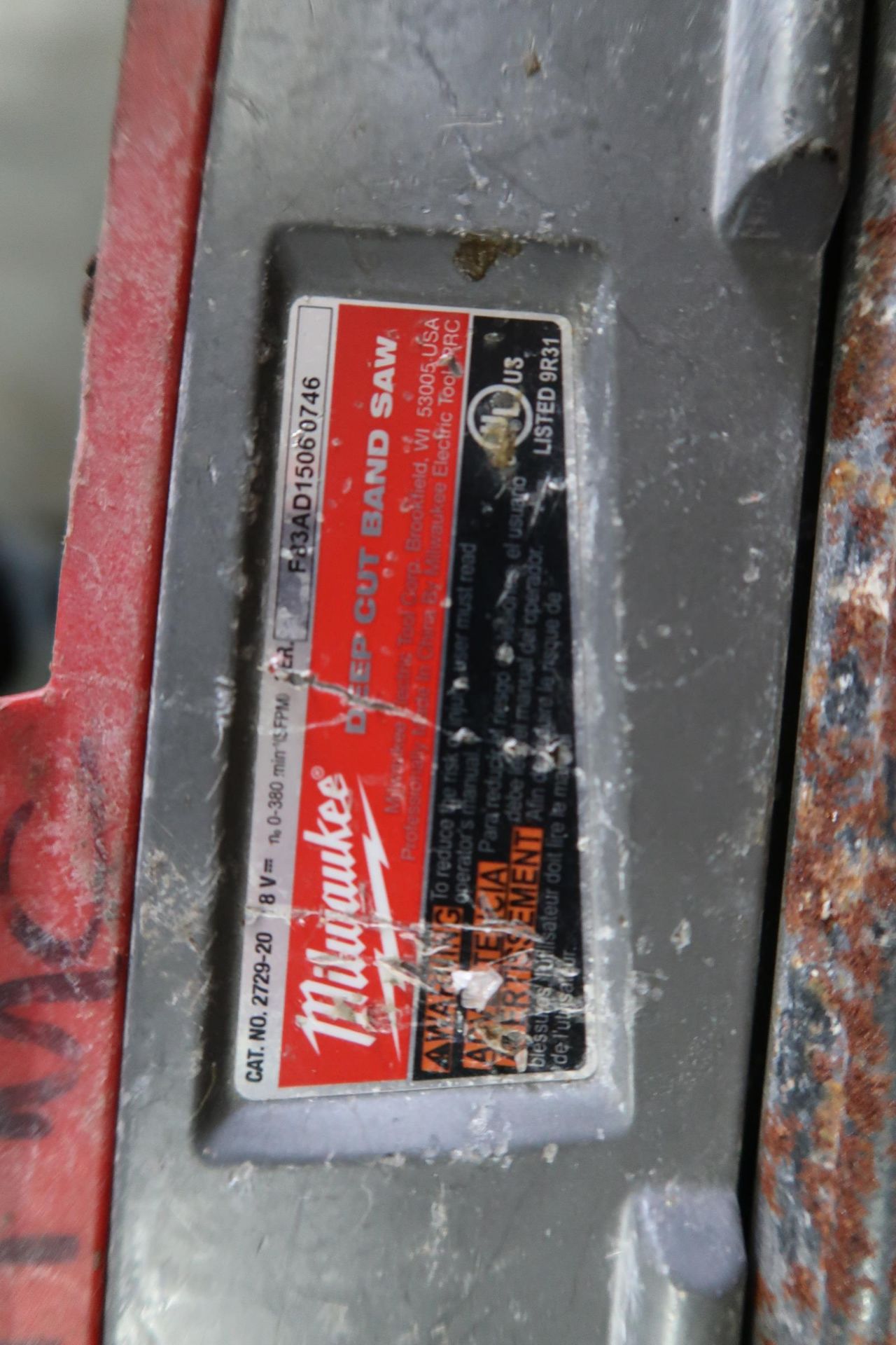 Milwaukee 20Volt Cordless Deep Cut Sawz-Alls (3) (NO CHARGERS OR BATTERIES) (SOLD AS-IS - NO - Image 6 of 6