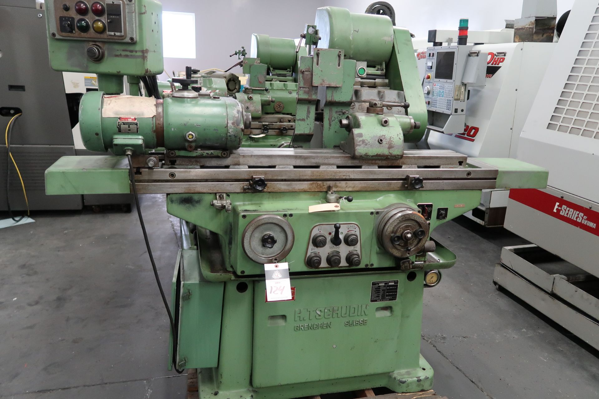 Tschudin HTG400 8” x 24” Cyl Grinder s/n 691302 w/ Motorized 5C Work Head, Tailstock, SOLD AS IS - Image 2 of 9