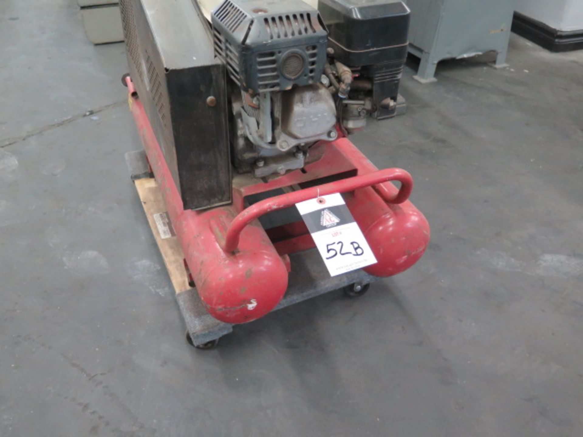 Tahoe Gas Powered Portable Air Compressor w/ Honda GX200 Gas Engine (SOLD AS-IS - NO WARRANTY) - Image 6 of 8