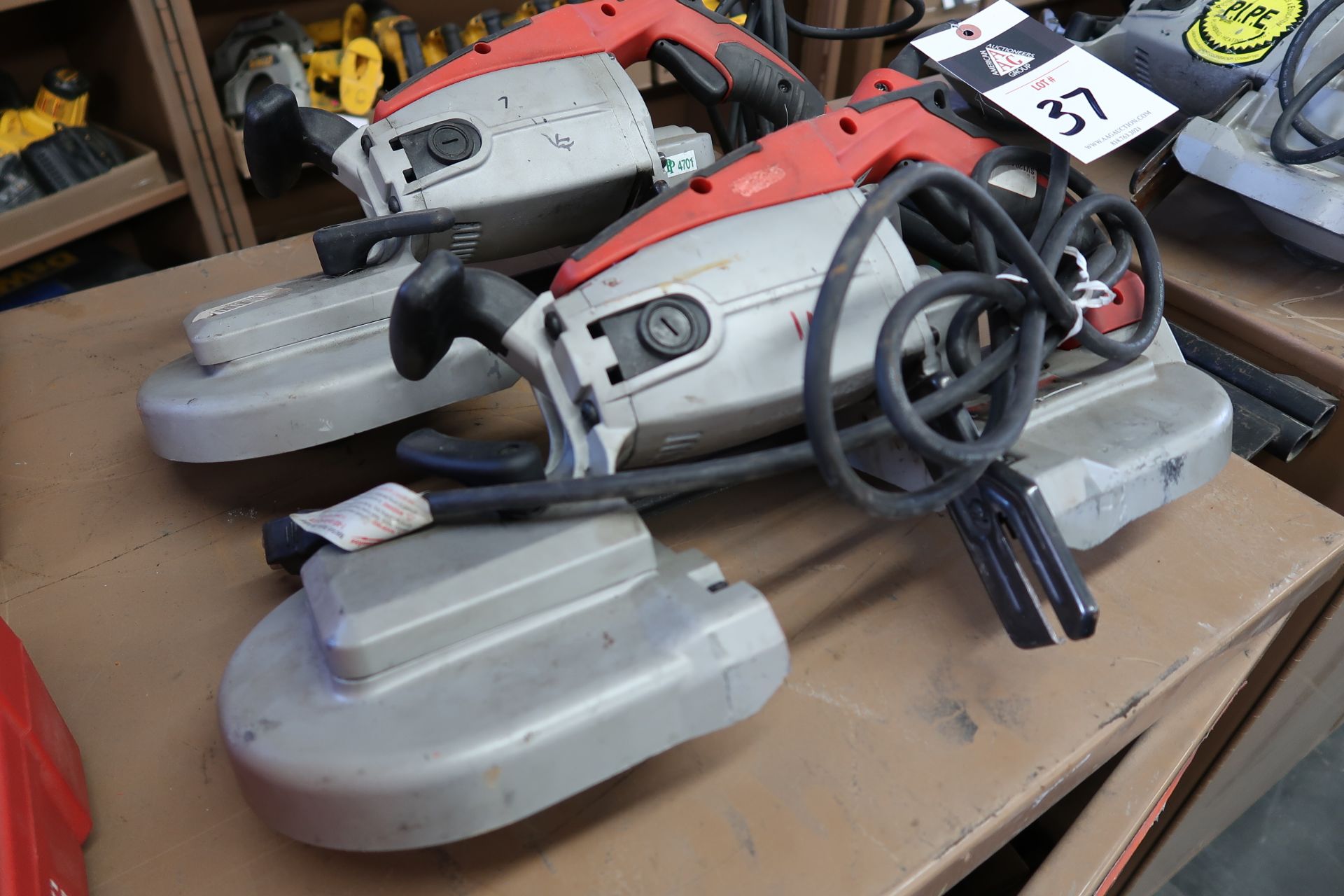 Milwaukee Electric Beam Band Saws (2) (SOLD AS-IS - NO WARRANTY) - Image 2 of 4