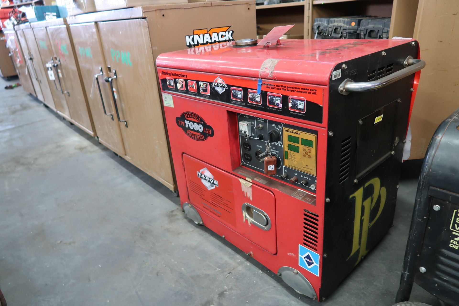 Tahoe TPI7000LXH 7000 Watt Diesel Powered Portable Generator (SOLD AS-IS - NO WARRANTY) - Image 2 of 8