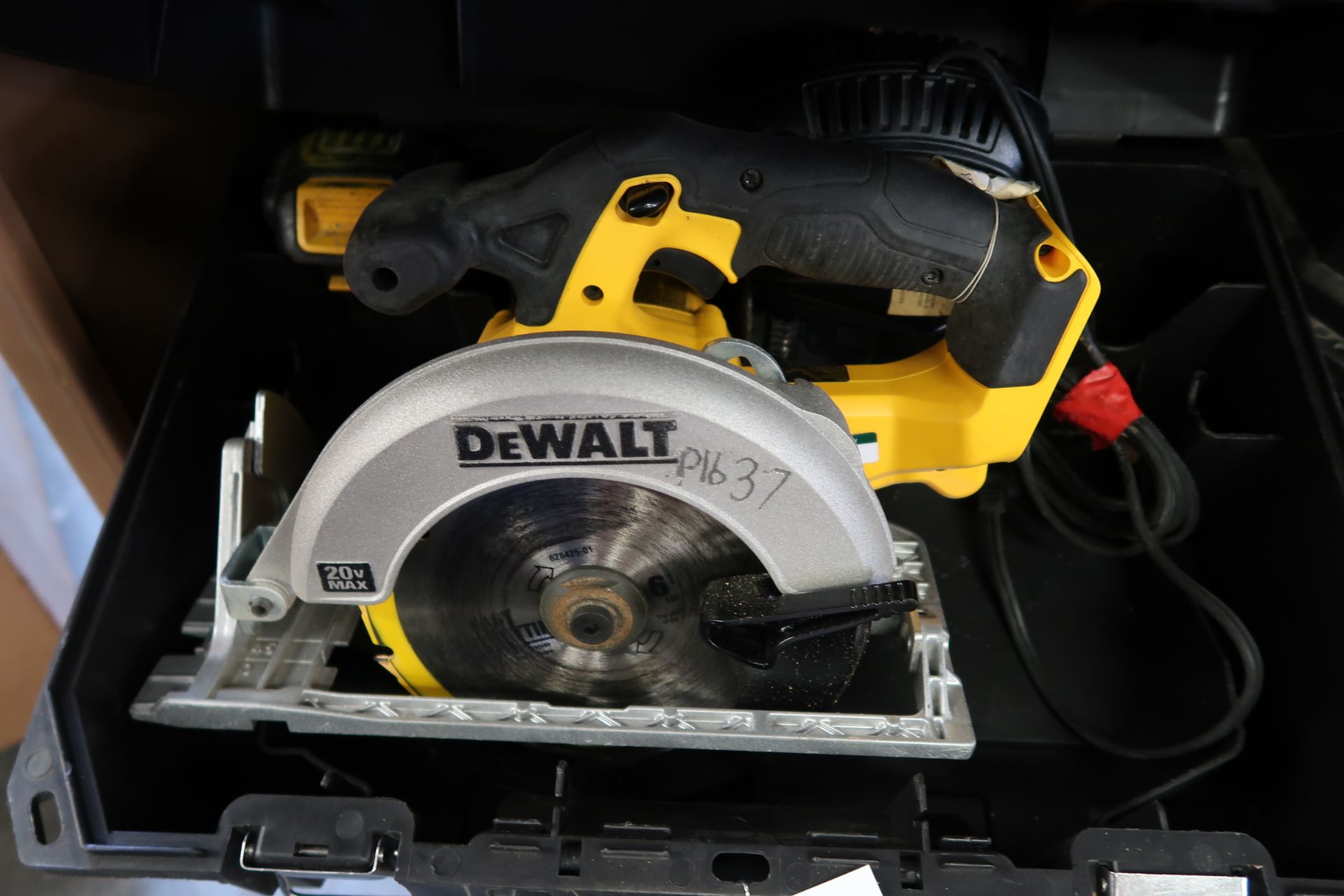 DeWalt 20Volt Cordless Circular Saws and Portable Band Saws (4) w/ Chargers - NO BATTERIES) (SOLD - Image 2 of 6