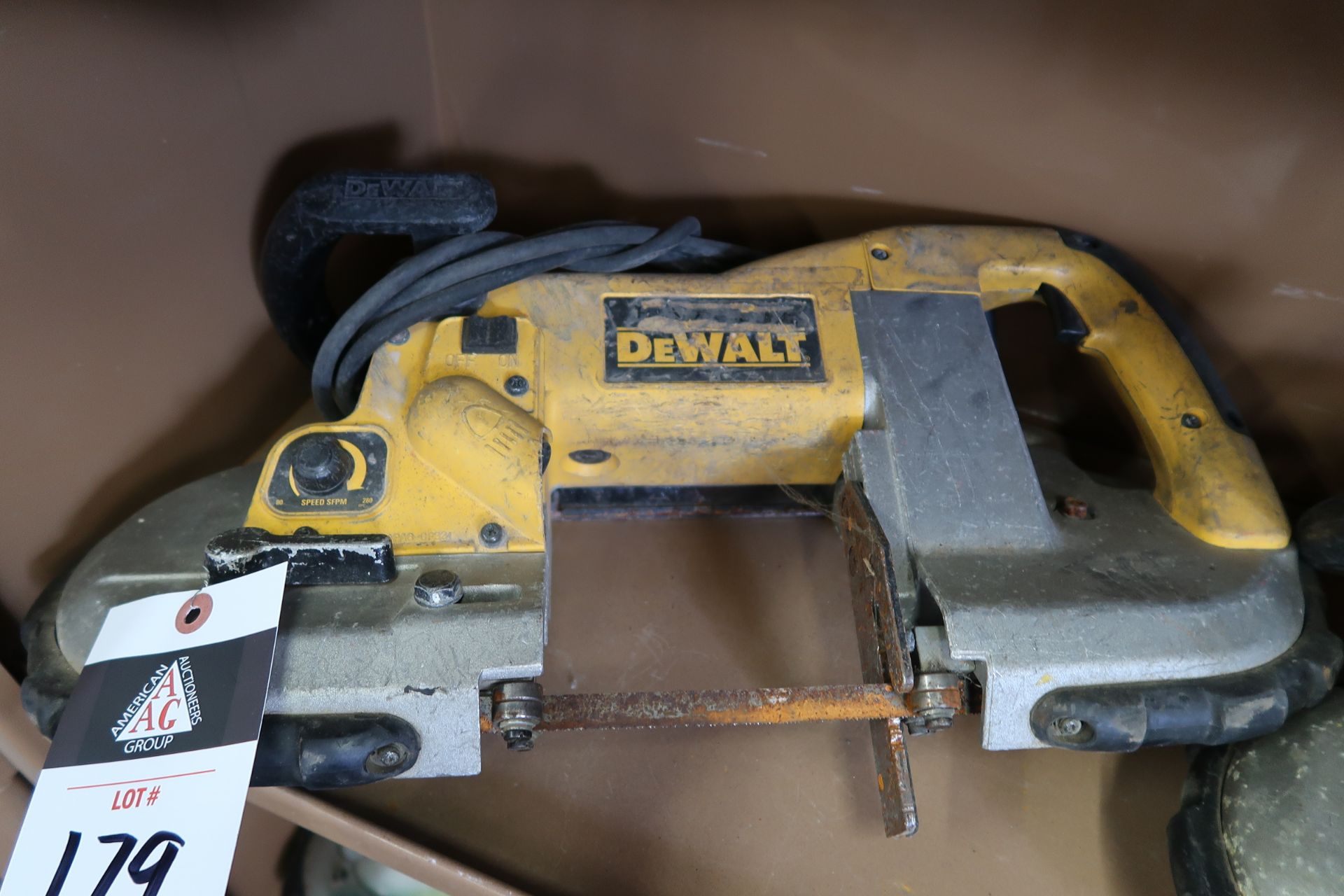 DeWalt Variable Speed Deep Cut Portable Band Saws (2) (110V Plug) (SOLD AS-IS - NO WARRANTY) - Image 2 of 6