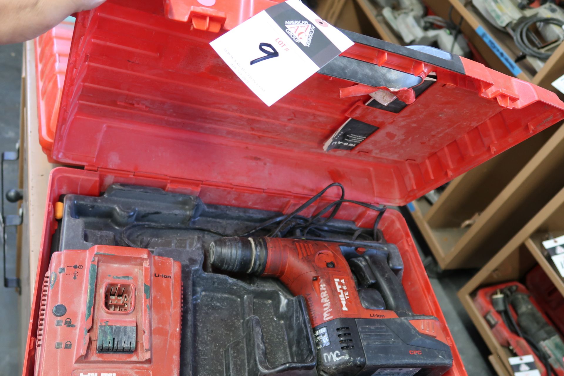 Hilti TE6-A Cordless Hammer Drill Set (SOLD AS-IS - NO WARRANTY)