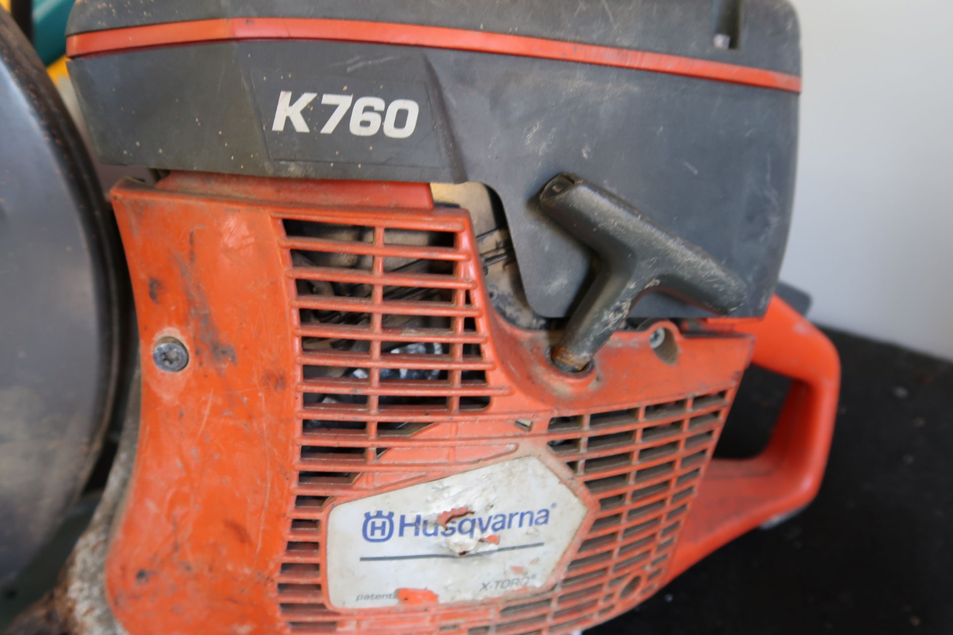 Husqvarna K760 Gas Powered Concrete Saw (SOLD AS-IS - NO WARRANTY) - Image 4 of 4