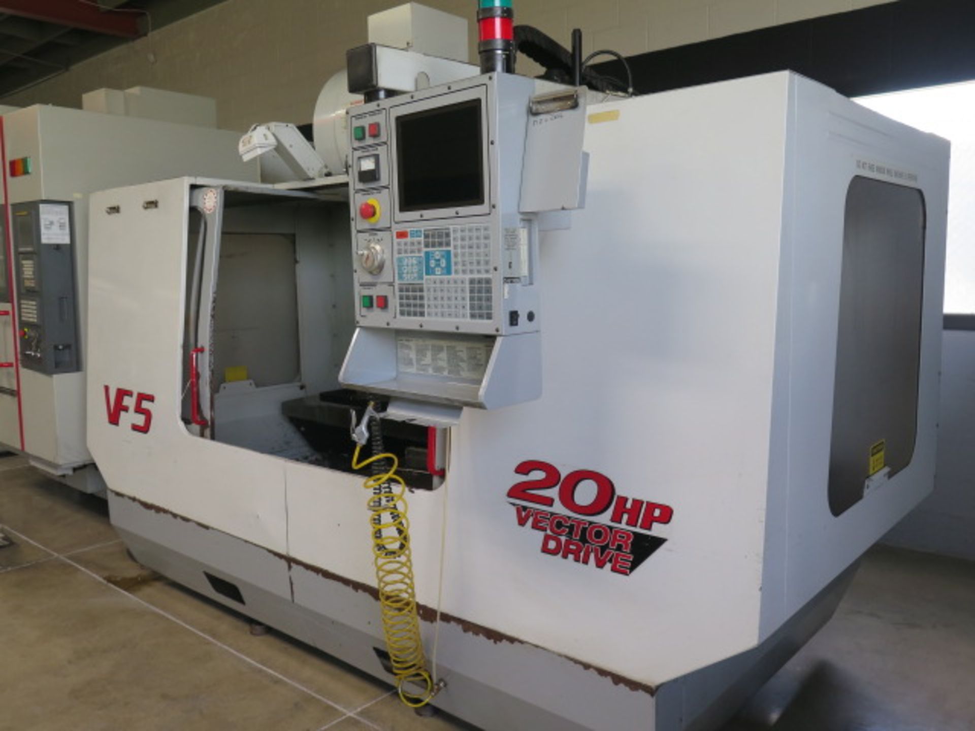 2000 Haas VF-5 4-Axis CNC Vertical Machining Center s/n 21677 w/ Haas Controls, SOLD AS IS - Image 3 of 20