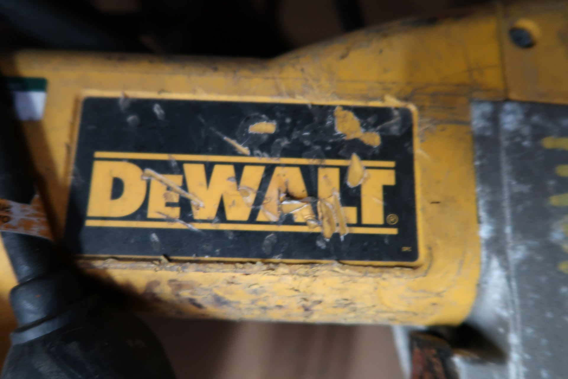 DeWalt Deep Cut Portable Band Saws (2) (NEMA Twist Lock Plug) (SOLD AS-IS - NO WARRANTY) - Image 5 of 6