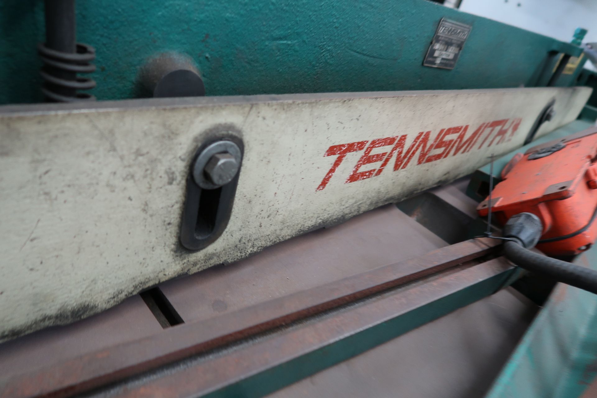 Tennsmith 52” Hydraulic Power Shear w/ Manual Back Gauge, Front Supports (SOLD AS-IS - NO WARRANTY) - Image 4 of 6