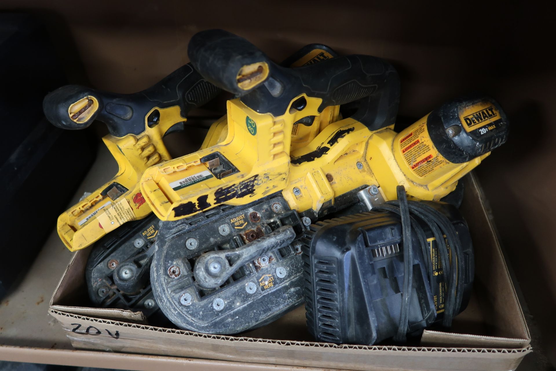 DeWalt 20Volt Cordless Circular Saws and Portable Band Saws (4) w/ Chargers - NO BATTERIES) (SOLD - Image 5 of 6