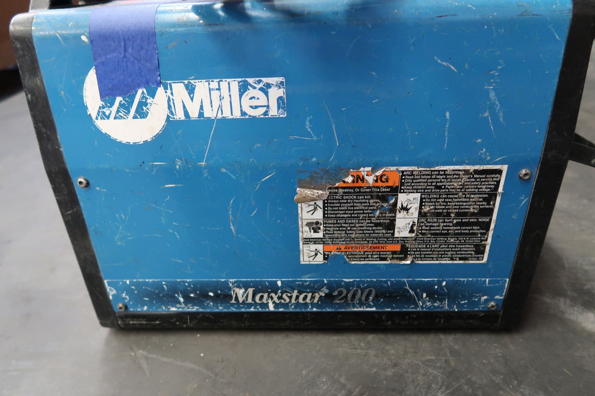 Miller CST280 Arc Welding Power Source s/n MA490474L (SOLD AS-IS - NO WARRANTY) - Image 5 of 5