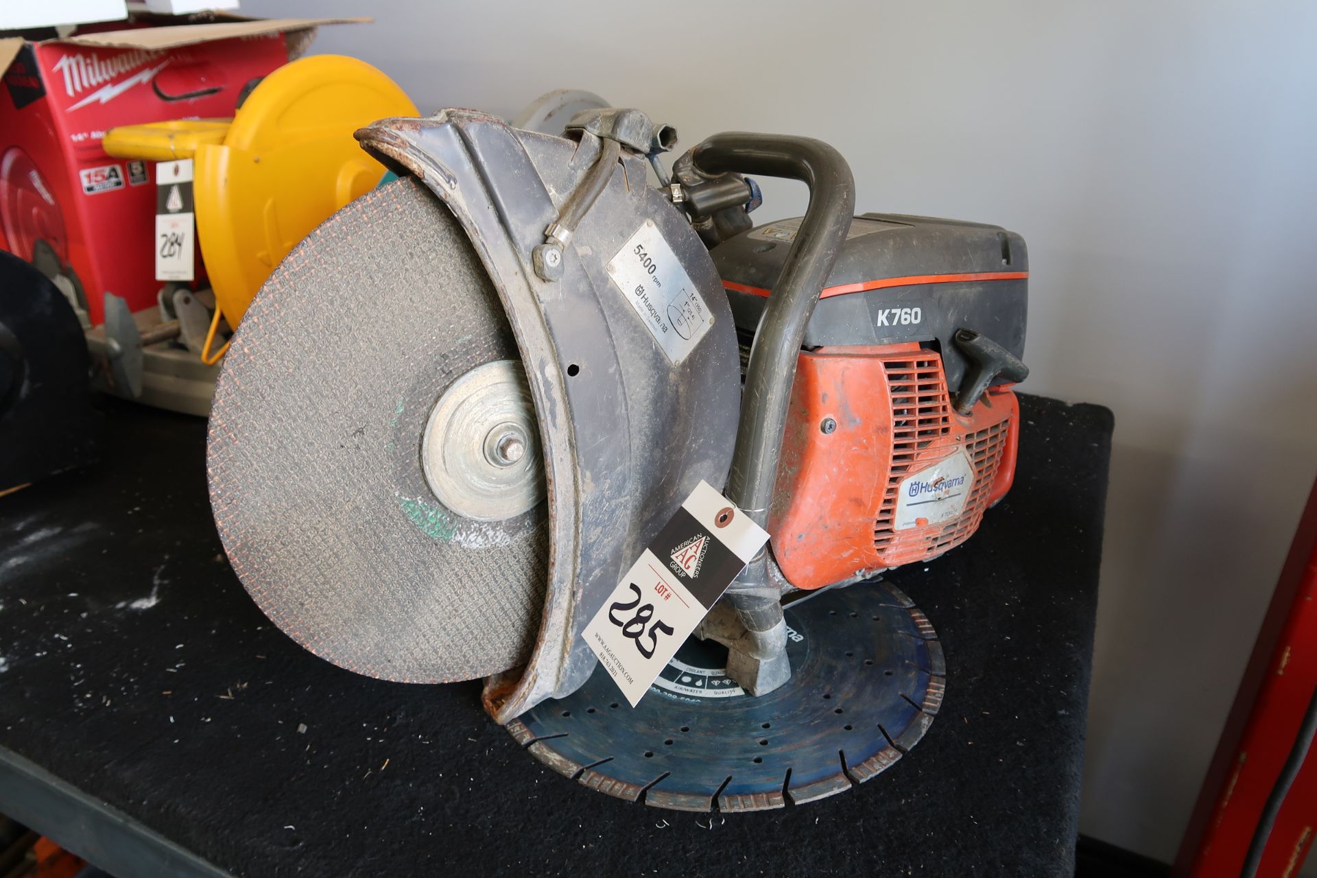 Husqvarna K760 Gas Powered Concrete Saw (SOLD AS-IS - NO WARRANTY)