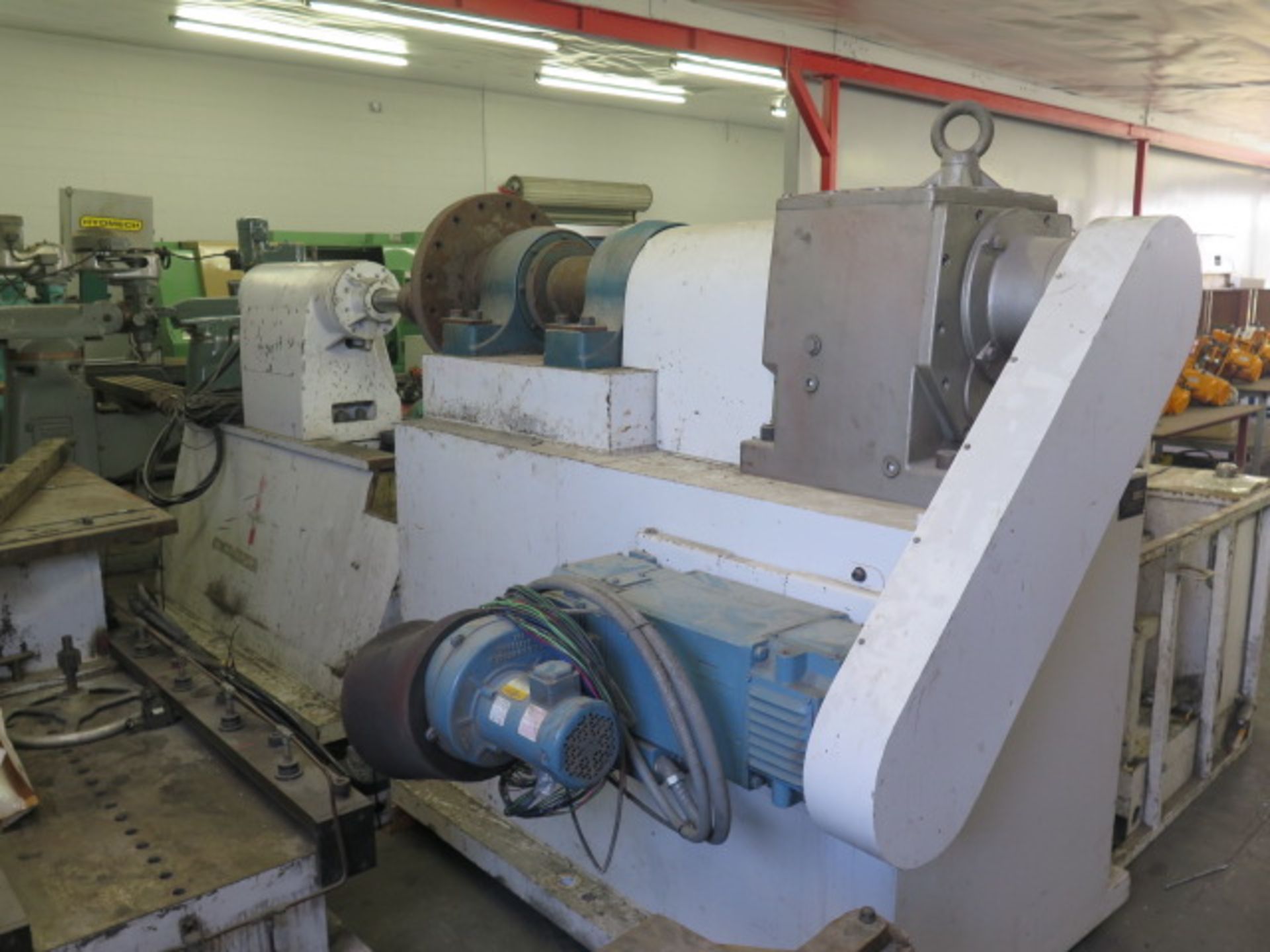 MJC Engineering mdl. SP-50200 215" CNC Spin Lathe s/n 02-603 w/ Siemens Sinumeric CNC, SOLD AS IS - Image 4 of 18