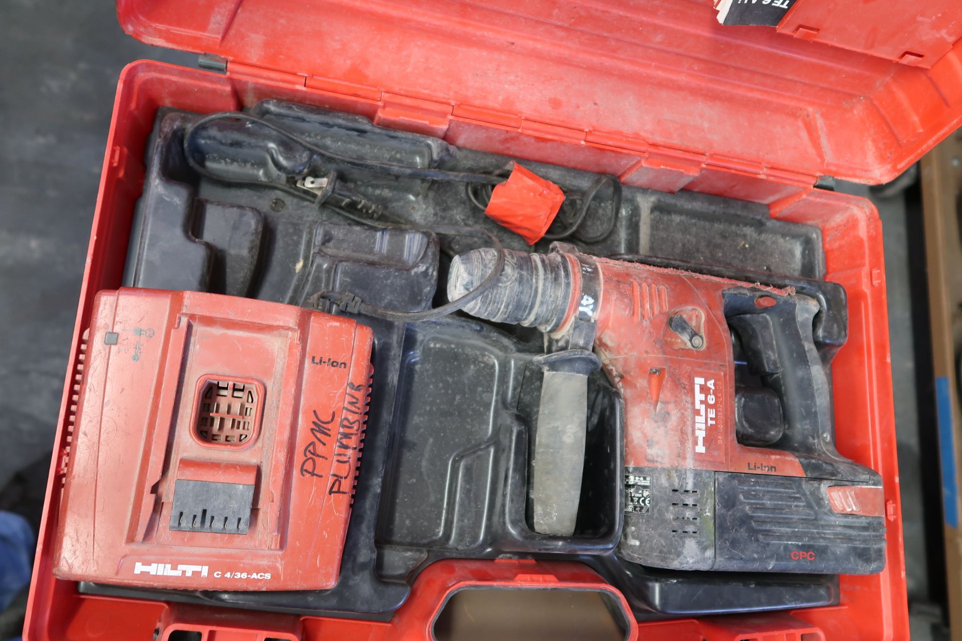 Hilti TE6-A Cordless Hammer Drill Set (SOLD AS-IS - NO WARRANTY) - Image 2 of 3