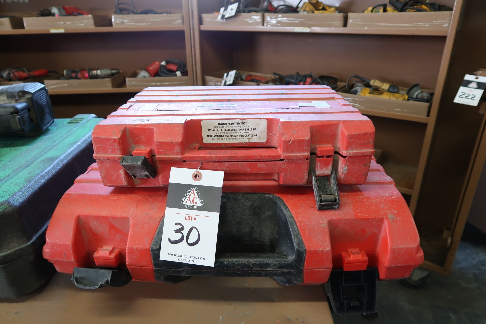 Hilti BX-3 Cordless Concrete Hailer and DX-35 Shot Nailer (SOLD AS-IS - NO WARRANTY)