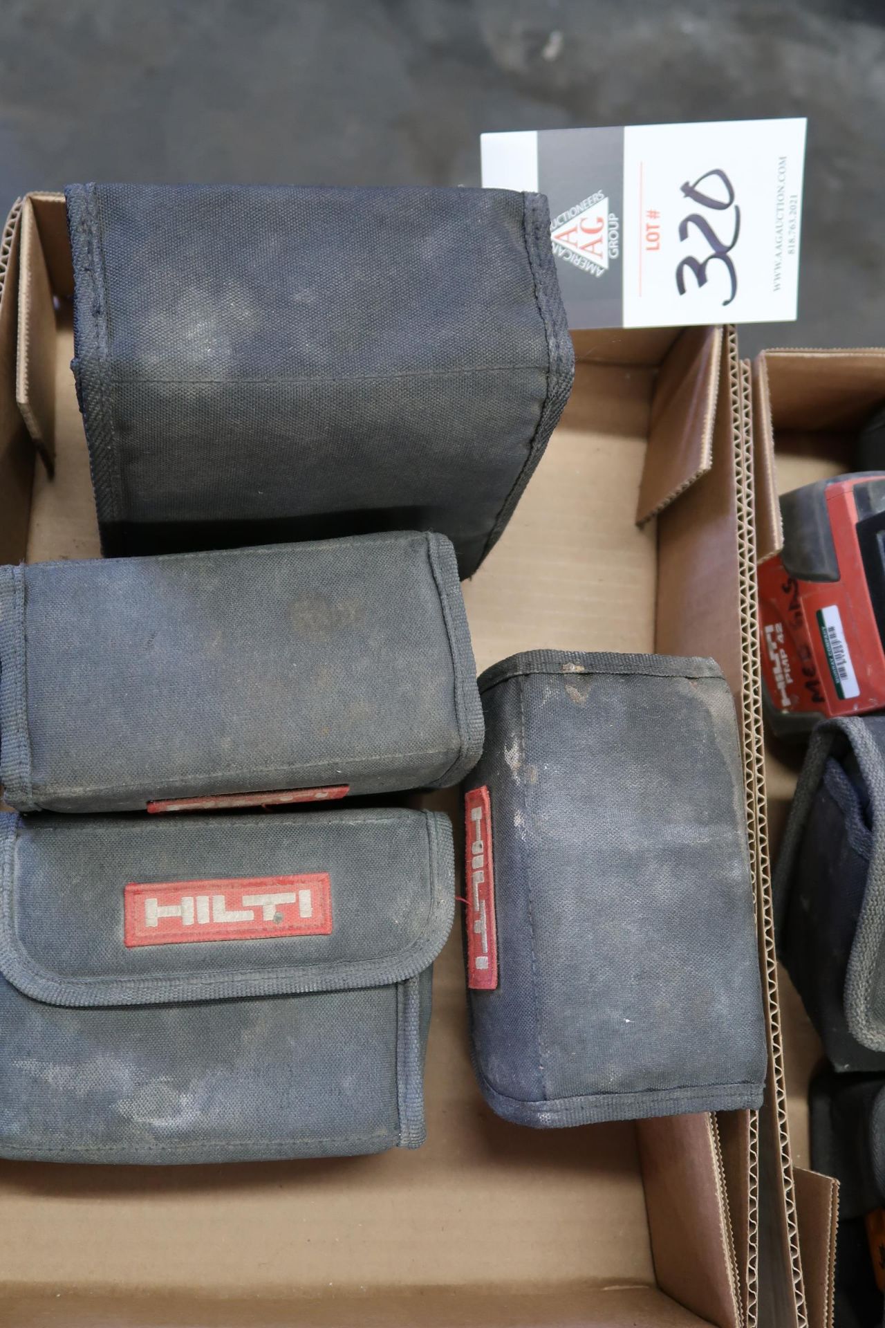 Hilti PM2-3 Laser Levels (4) (SOLD AS-IS - NO WARRANTY)