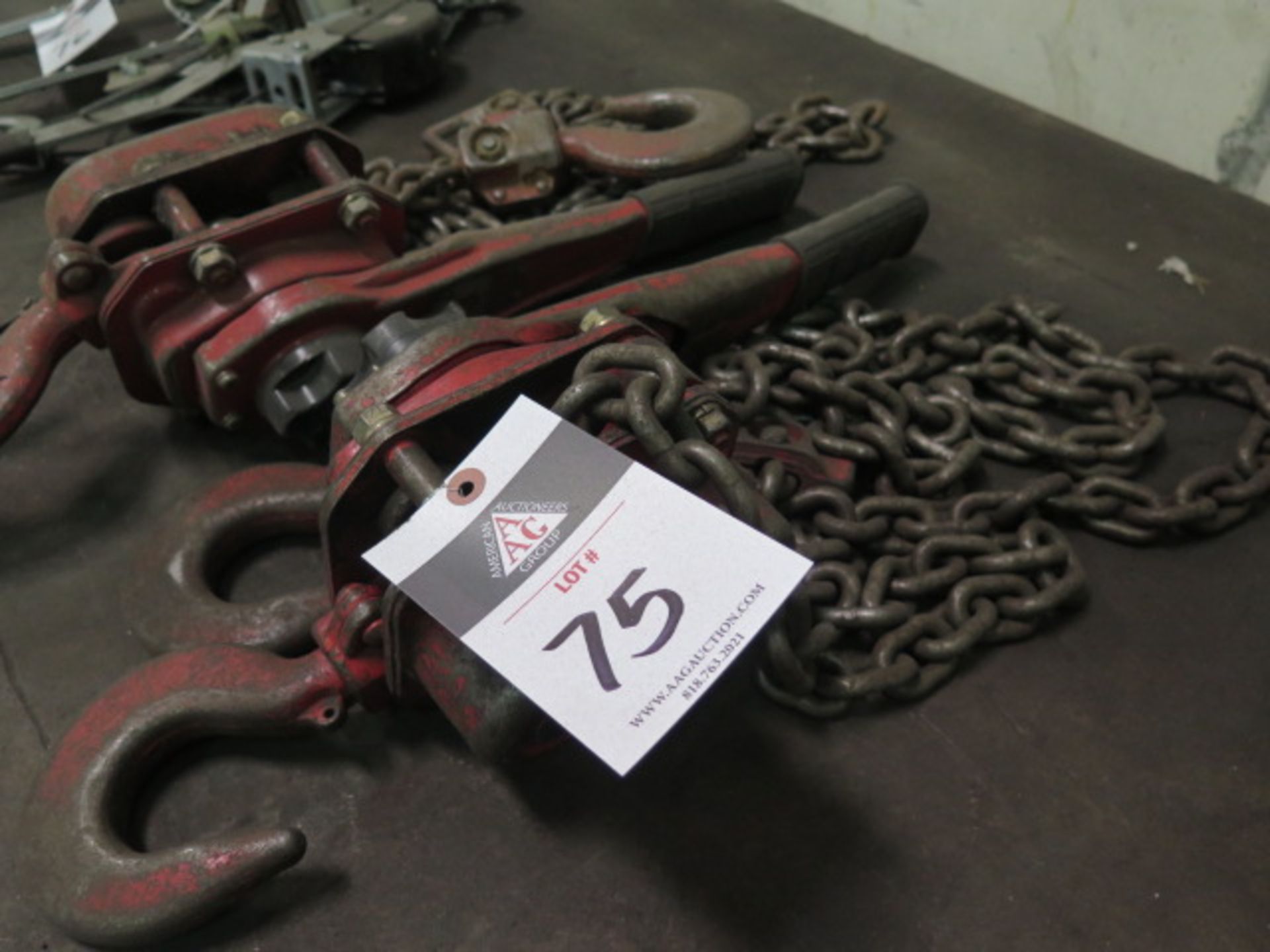 Coffing 3-Ton Chain Come-Alongs (2) (SOLD AS-IS - NO WARRANTY) - Image 3 of 4