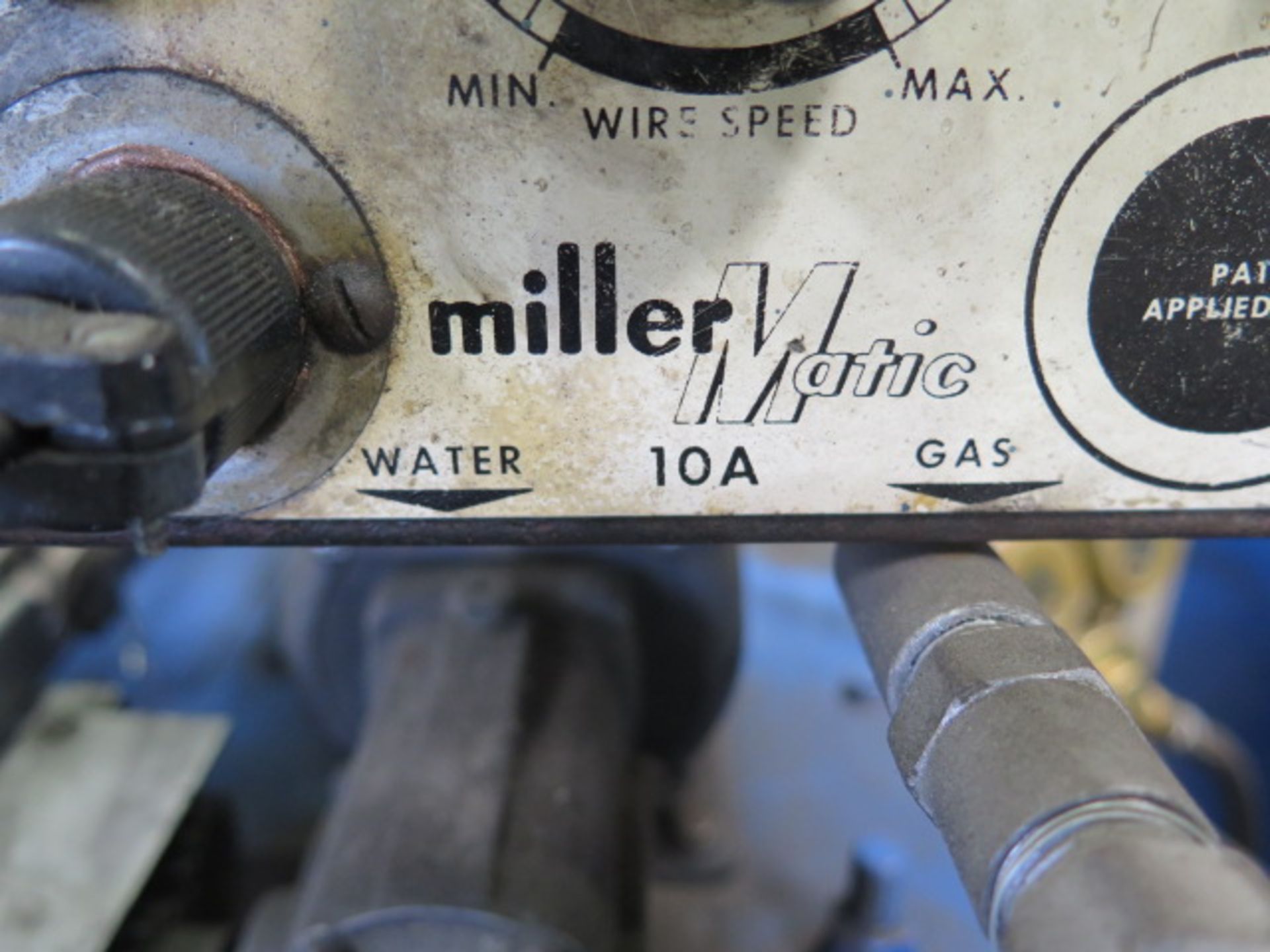 Miller CP-200 CP-DC Arc Welding Power Source s/n 71-572641 w/ Miller 10A Wire Feeder (SOLD AS-IS - - Image 7 of 8