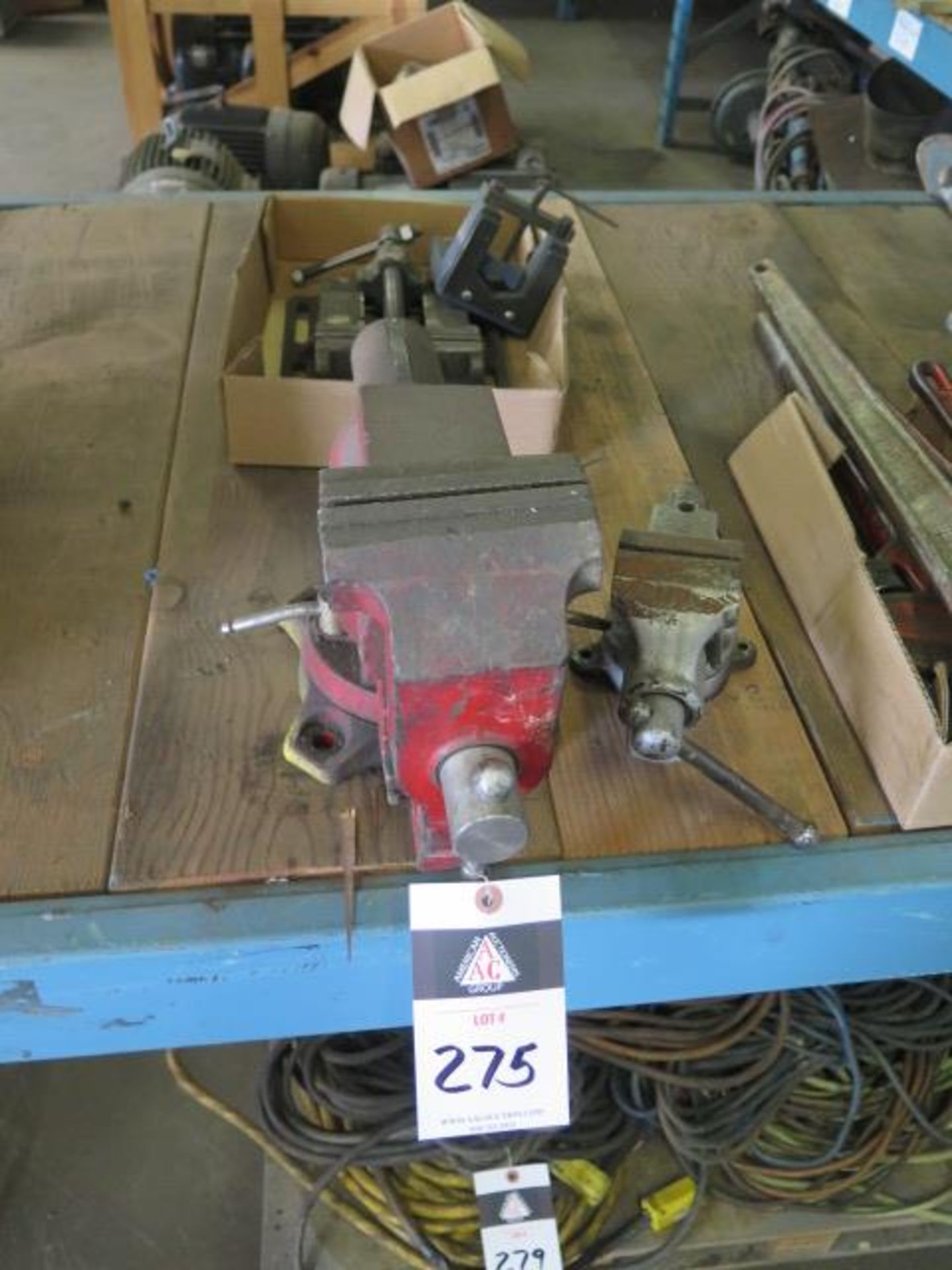 Bench Vises and Machine Vises (4) (SOLD AS-IS - NO WARRANTY)