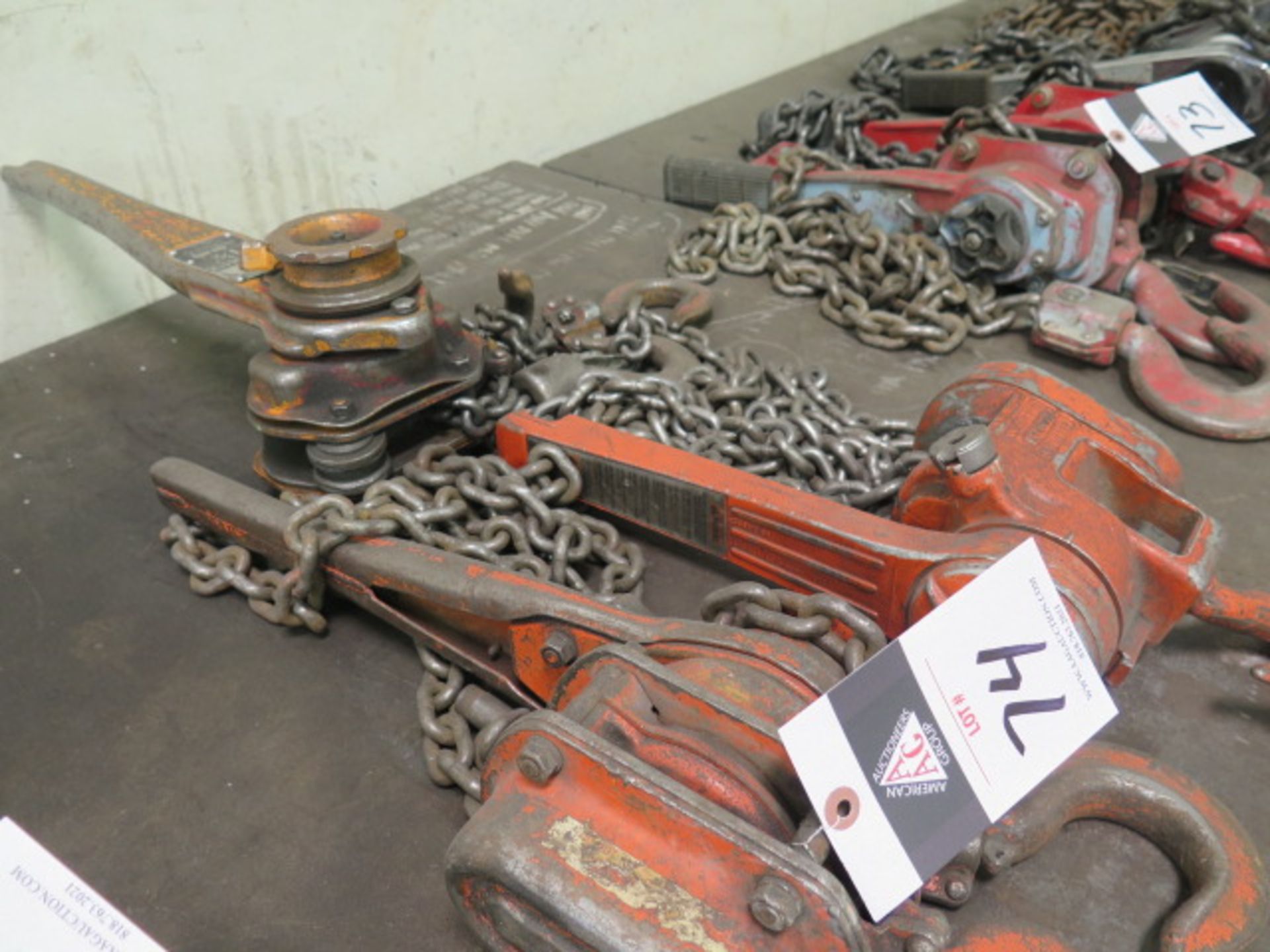 3-Ton Chain Come-Alings (2) (SOLD AS-IS - NO WARRANTY) - Image 2 of 4