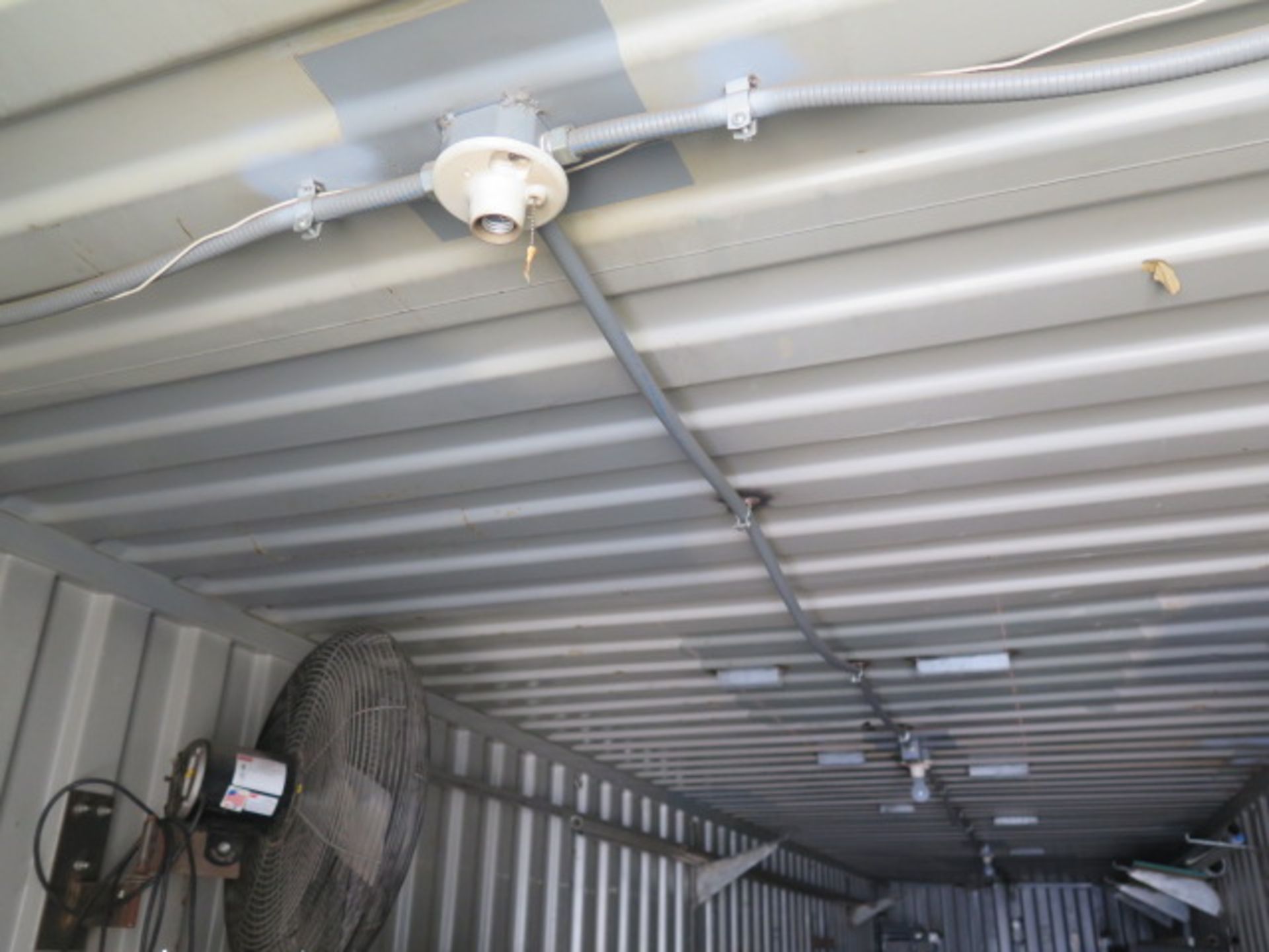 40’ Storage Container w/ Electrical Hookup (SOLD AS-IS - NO WARRANTY) - Image 4 of 5