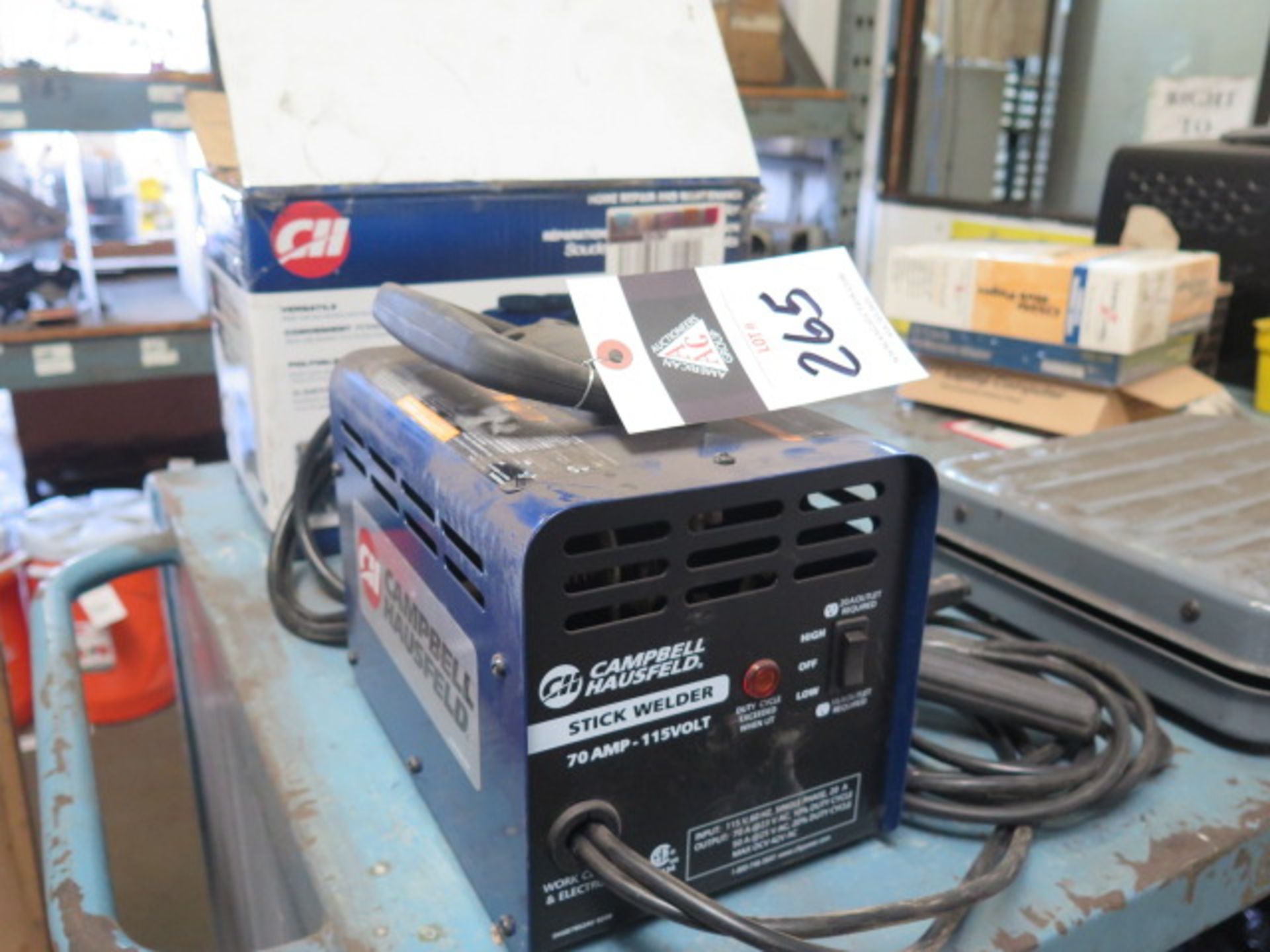 Campbell Hausfeld 70 Amp - 115 Volt Stick Welder (SOLD AS-IS - NO WARRANTY)