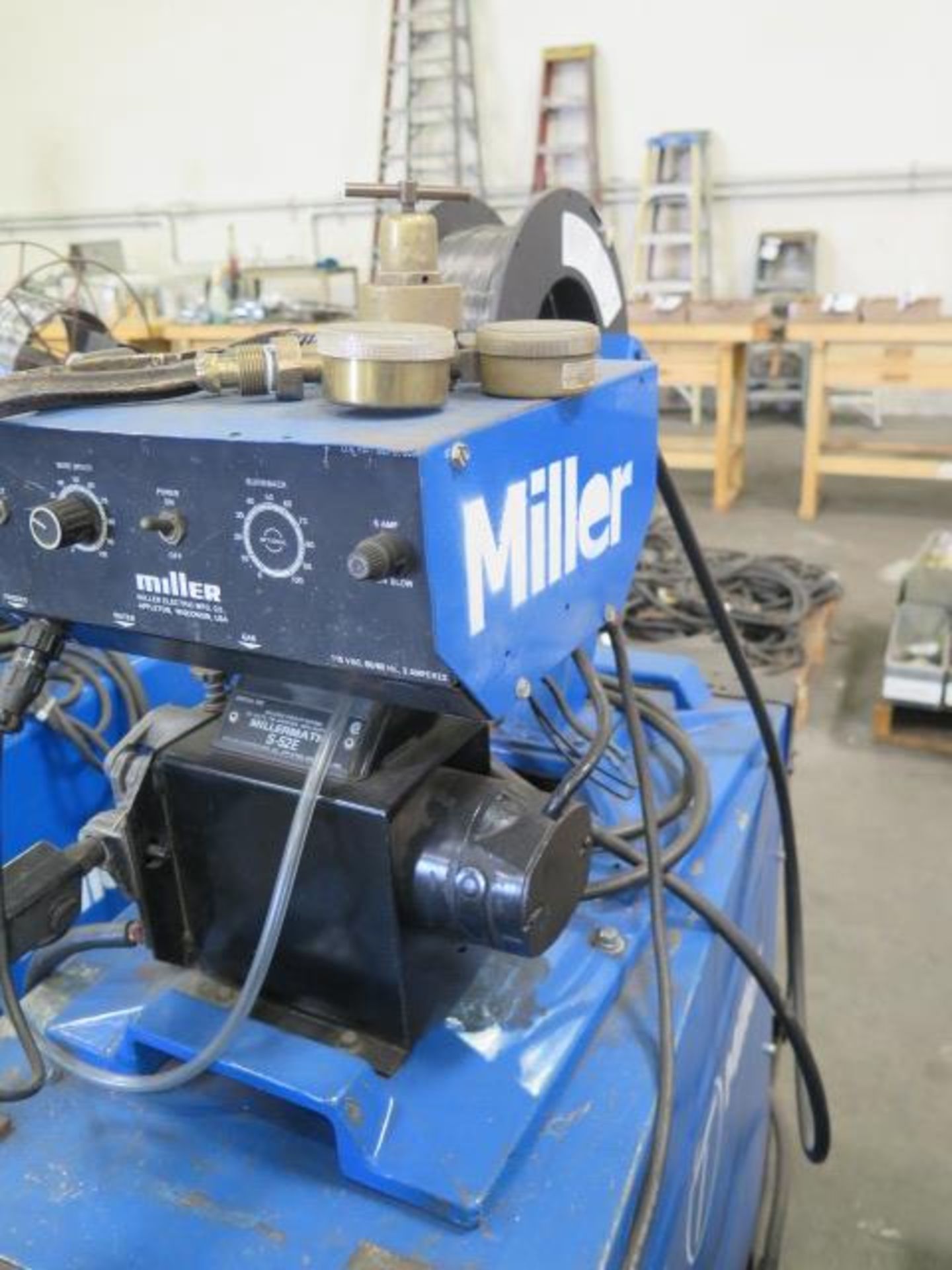 Miller CP-200 CV-DC Arc Welding Power Source s/n JH229352 w/ Miller S-52E Wire Feeder SOLD AS-IS - Image 5 of 8