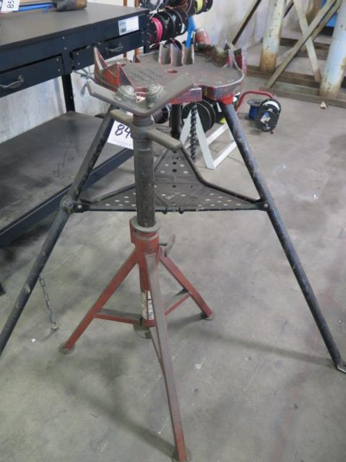 Rigid Tri-Stand Pipe Stand and Work Support (SOLD AS-IS - NO WARRANTY)