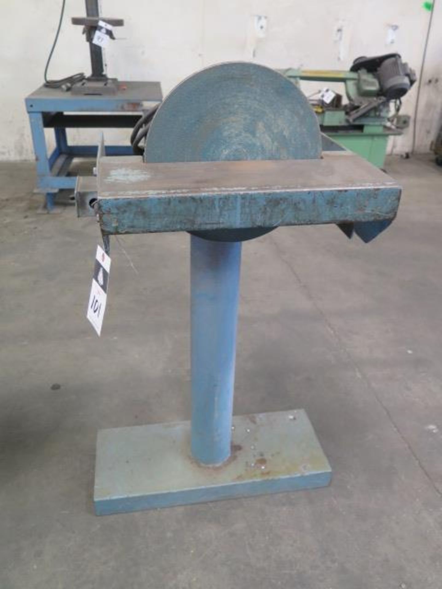 12” Pedestal Disc Sander w/ 1.5Hp Motor (SOLD AS-IS - NO WARRANTY)