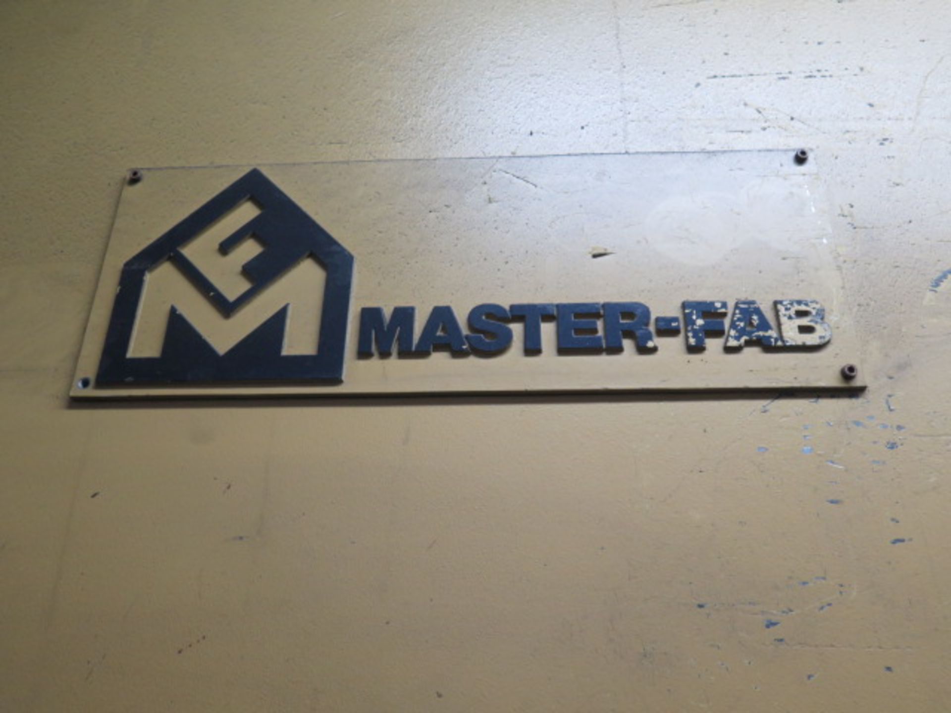 MasterFab 250 Ton x 14’ (16’ with Extensions) Hyd Press Brake w/ Controlled Back gauge, SOLD AS IS - Image 3 of 21