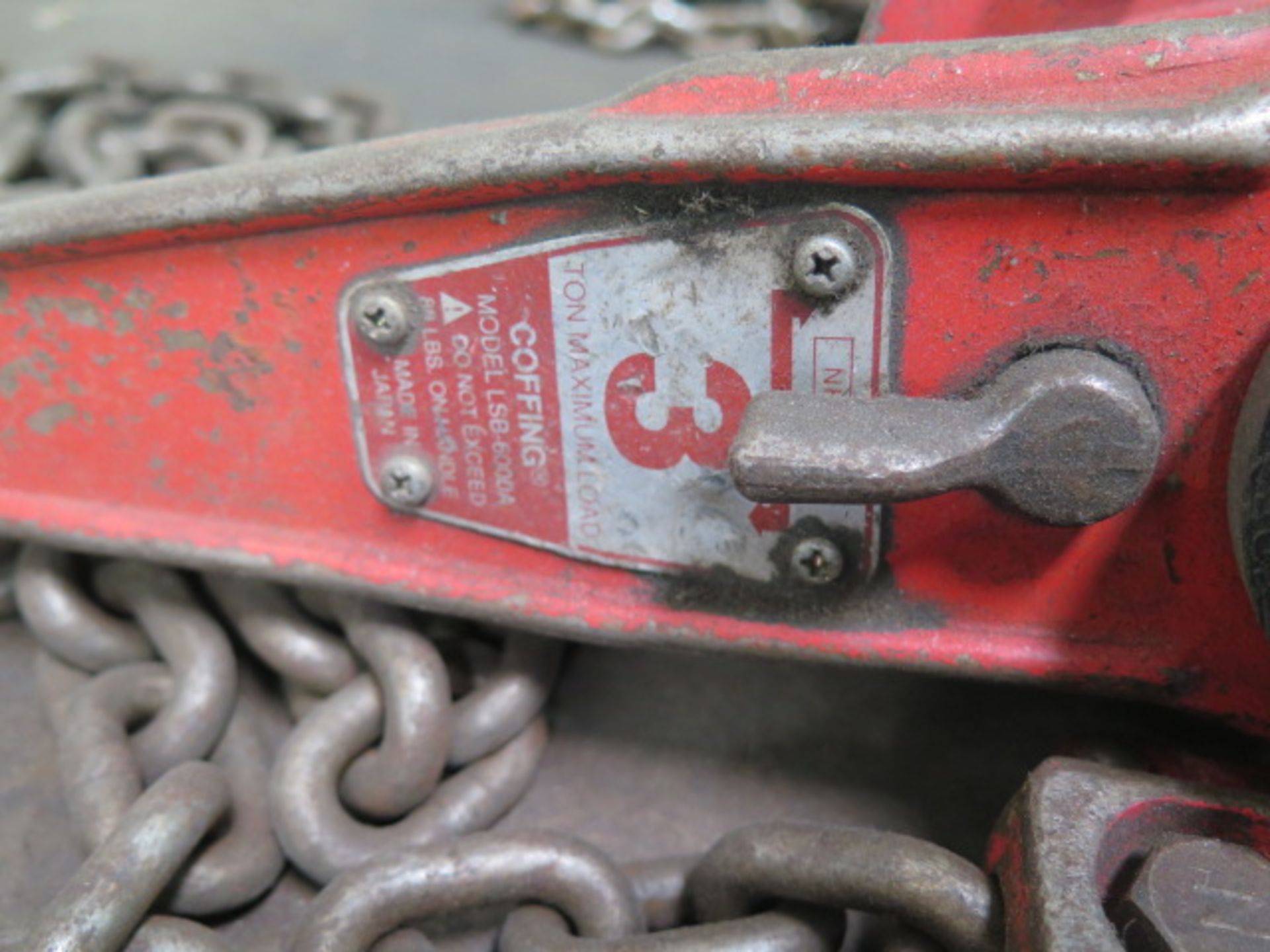 Coffing 3-Ton Chain Come-Alongs (2) (SOLD AS-IS - NO WARRANTY) - Image 4 of 4