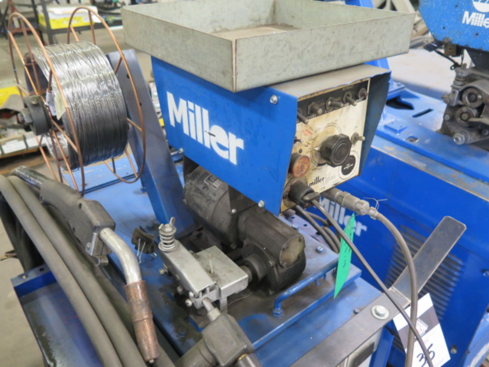 Miller CP-200 CP-DC Arc Welding Power Source s/n 71-572641 w/ Miller 10A Wire Feeder (SOLD AS-IS - - Image 6 of 8