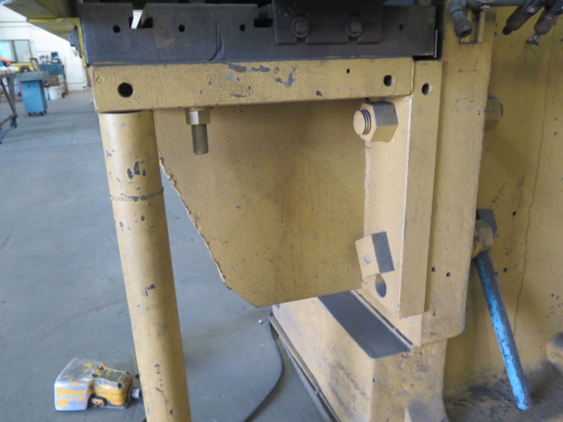 65 Ton Stamping Press w/ Pneumatic Clutch, Brake, 25” x 32” Bolster SOLD AS-IS, PARTS ONLY - Image 11 of 14